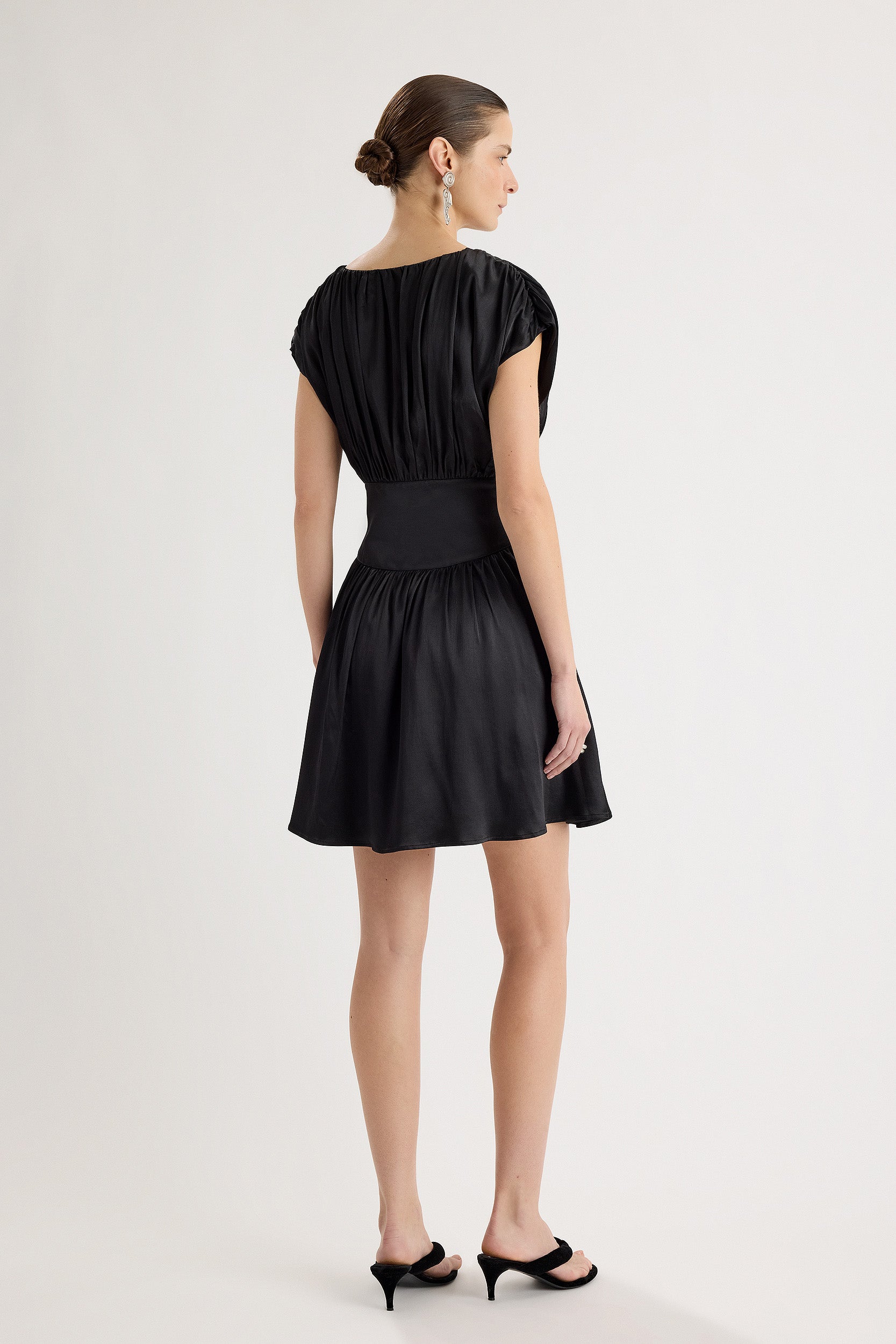 Solenne Dress in Black