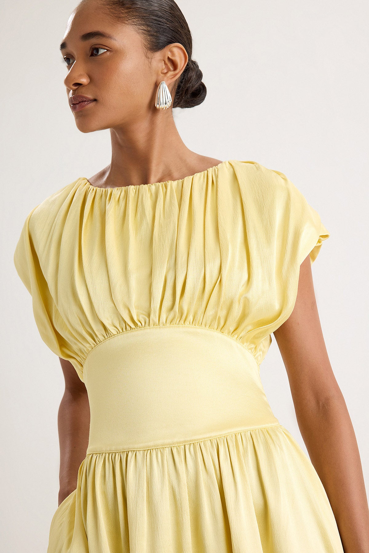 Solenne Dress in Straw