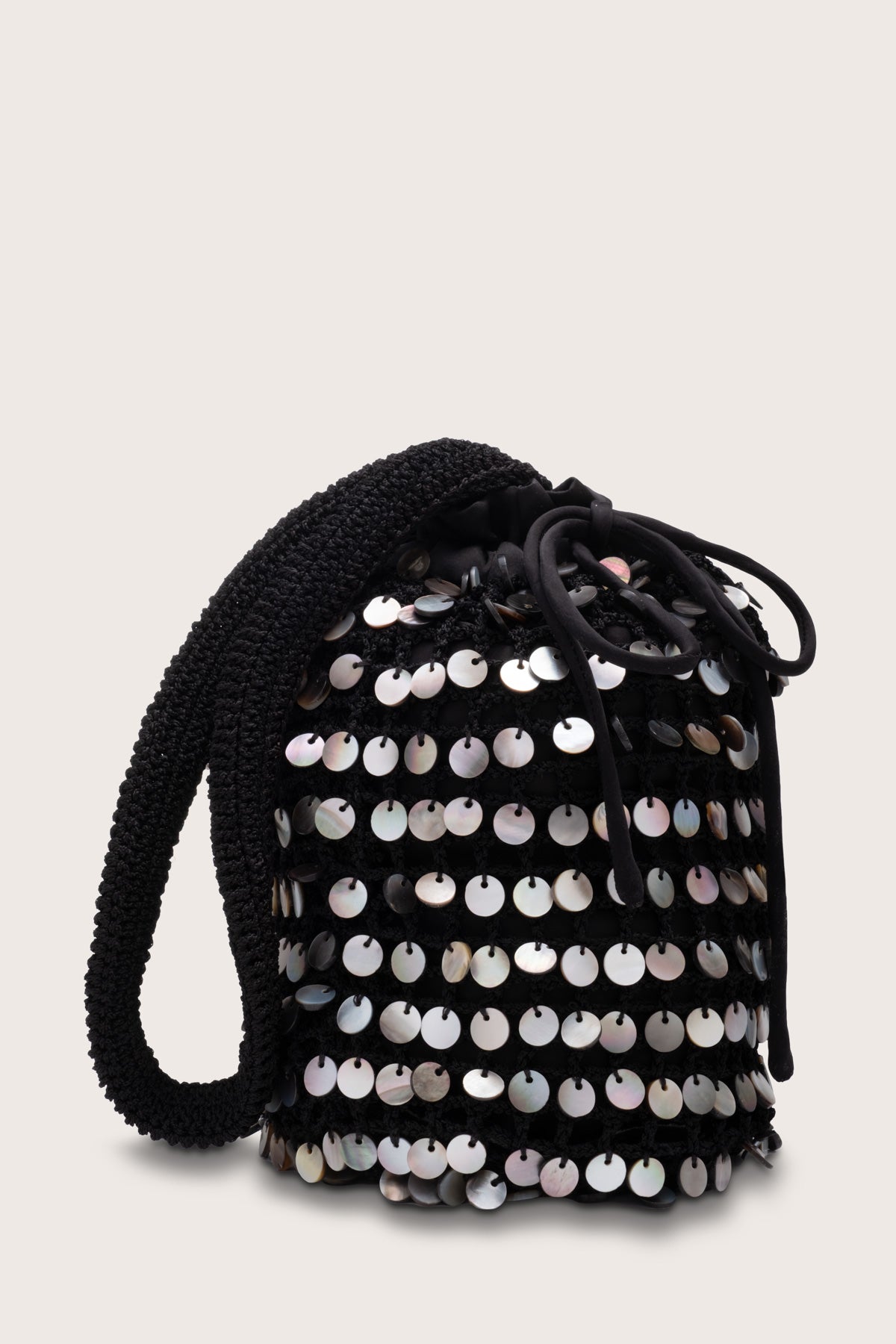 Lyra Shell Bag in Black