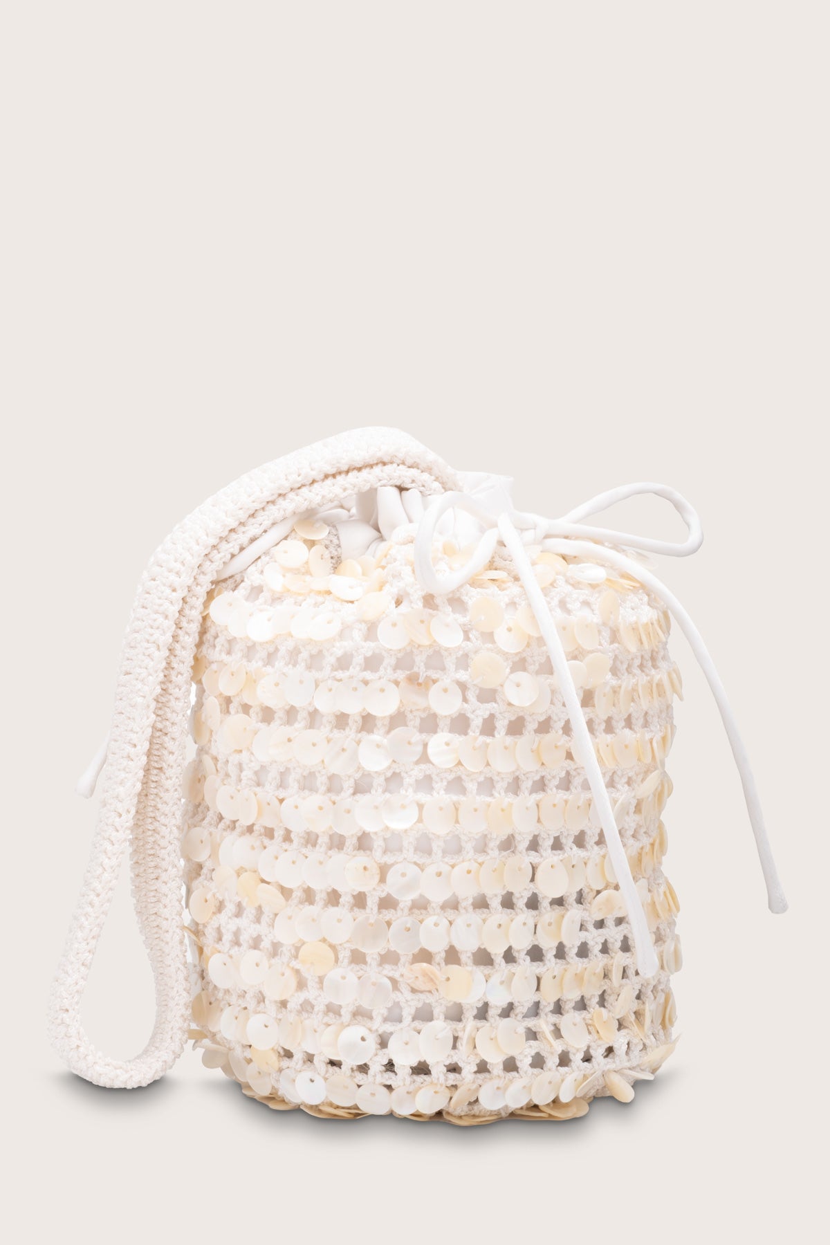 Lyra Shell Bag in Ivory