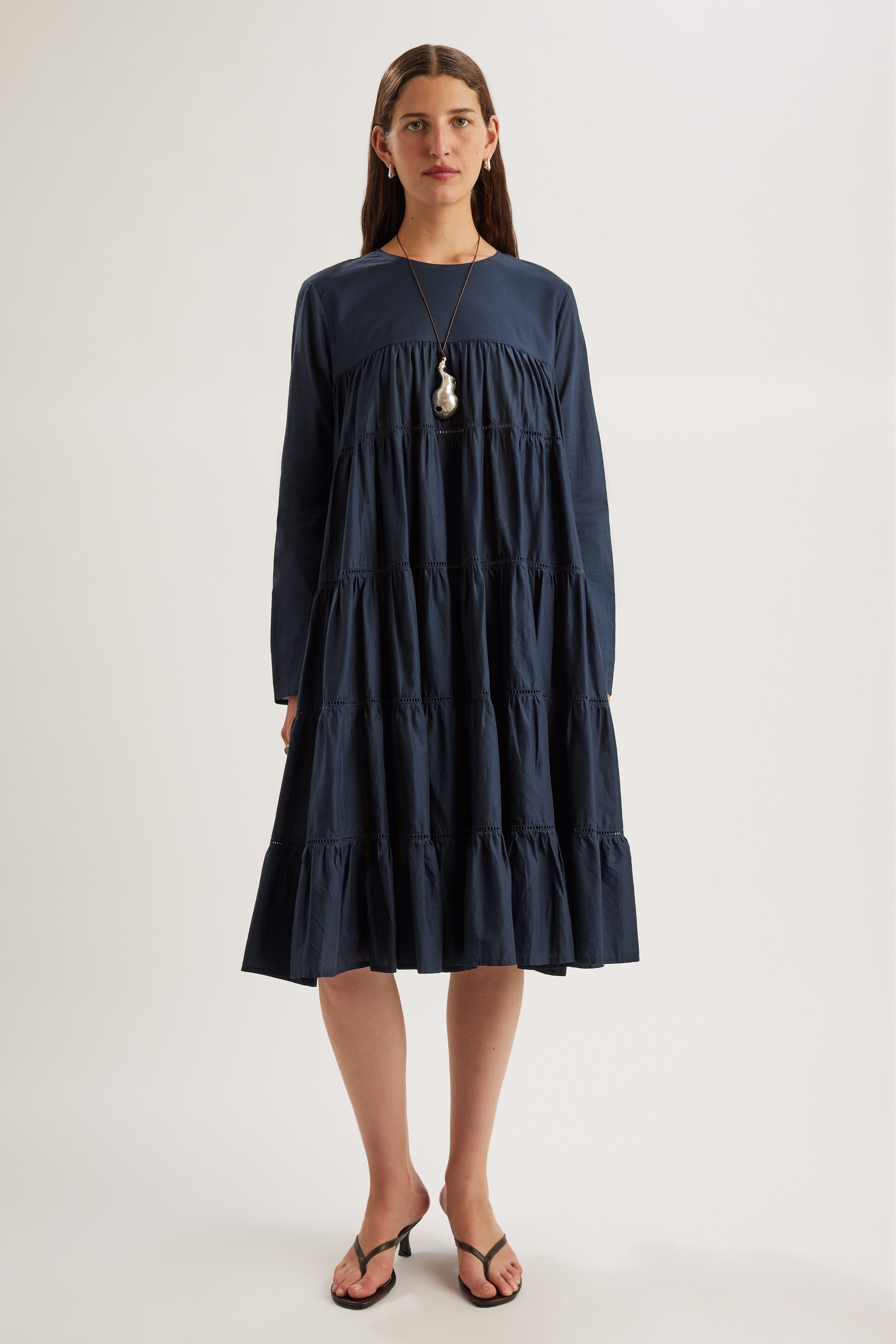 Essaouira Dress in Navy