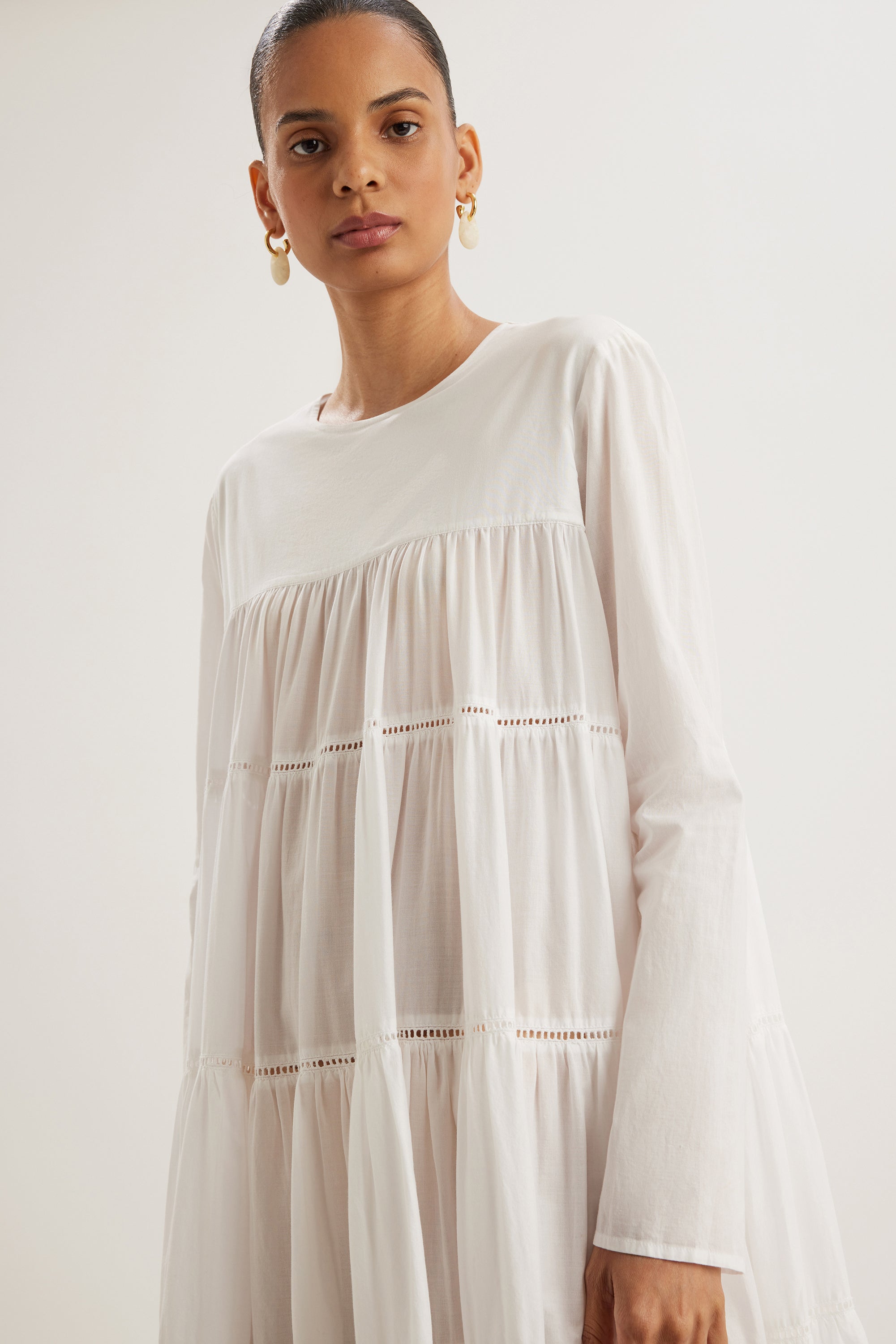 Essaouira Dress in White