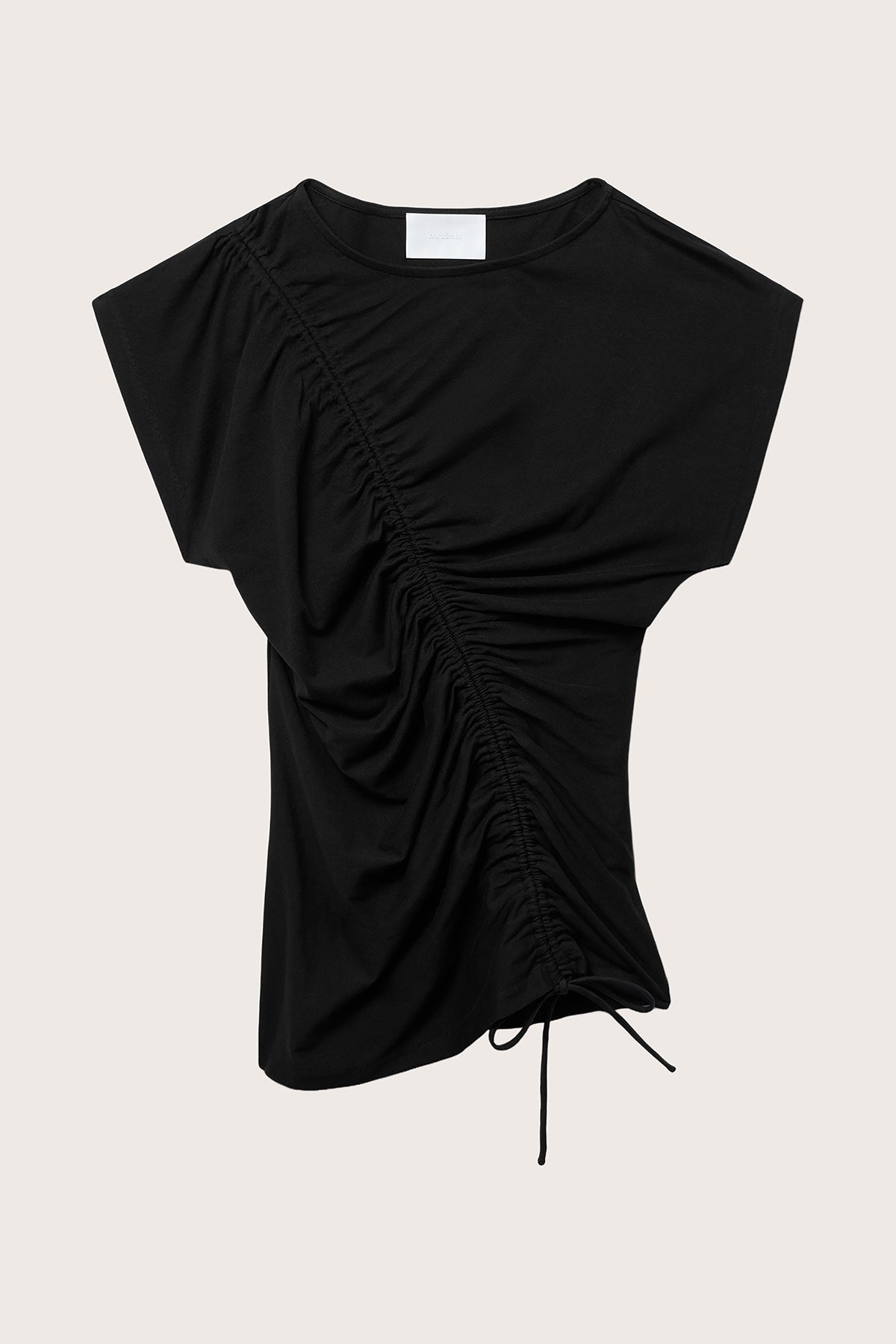 Reverie Jersey Top in Black