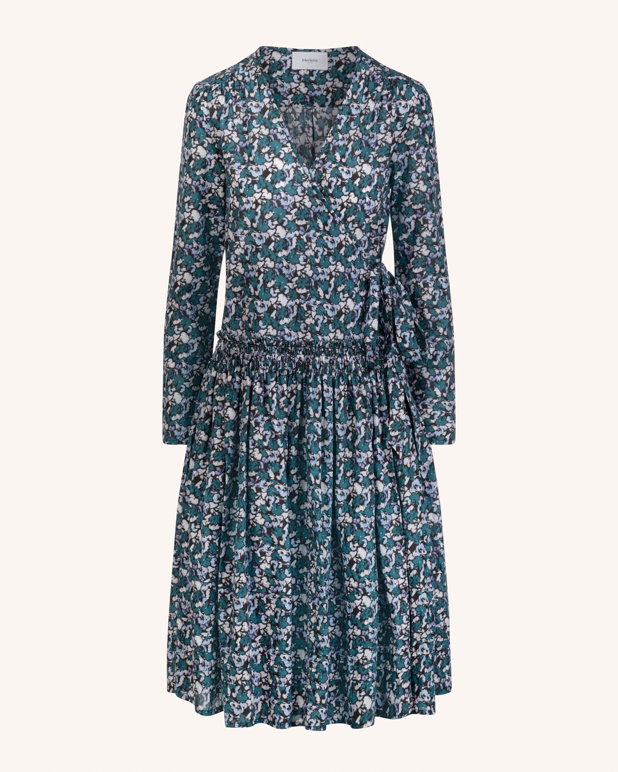 Lilas Print Dress in Mosaic Drift Print