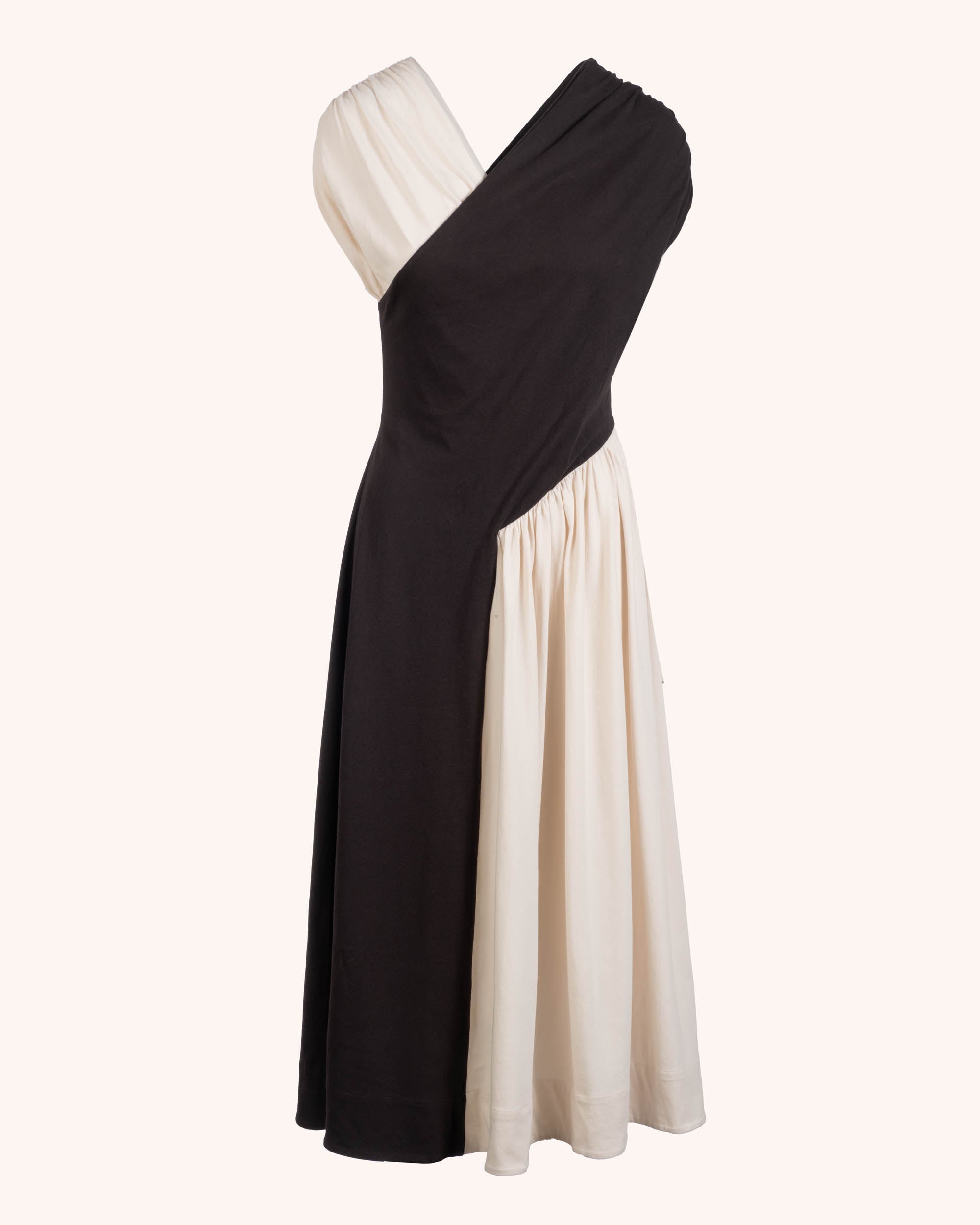 Hinoki Dress in Black Opaline Combo