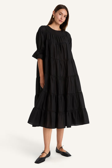 Paradis Dress in Black