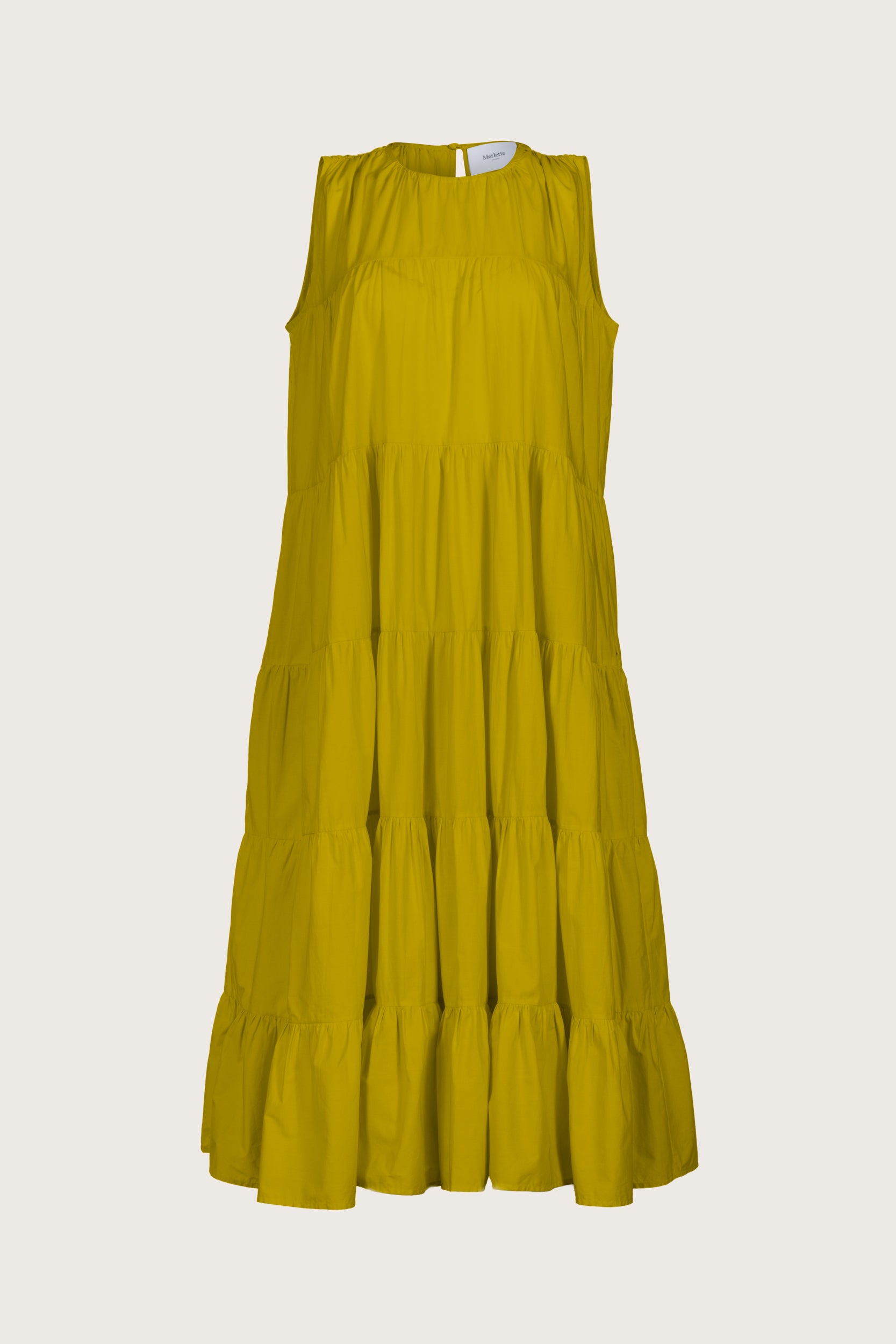 Caron Dress in Lime
