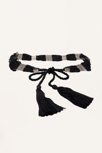 Ceremony Belt in Black