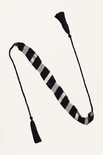 Ceremony Belt in Black