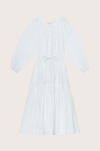 Allegra Dress in White