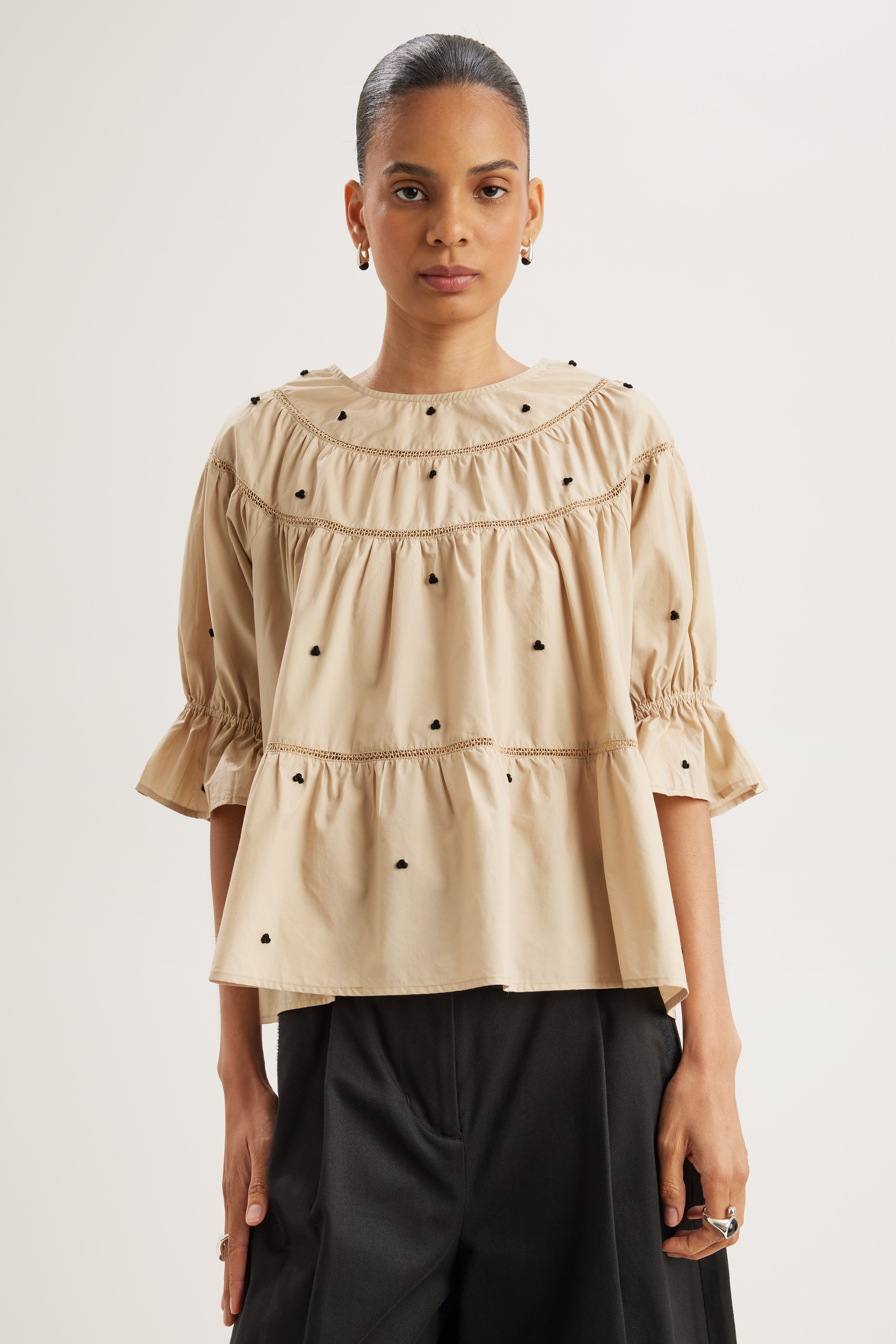 Sol Top in Sable Knot