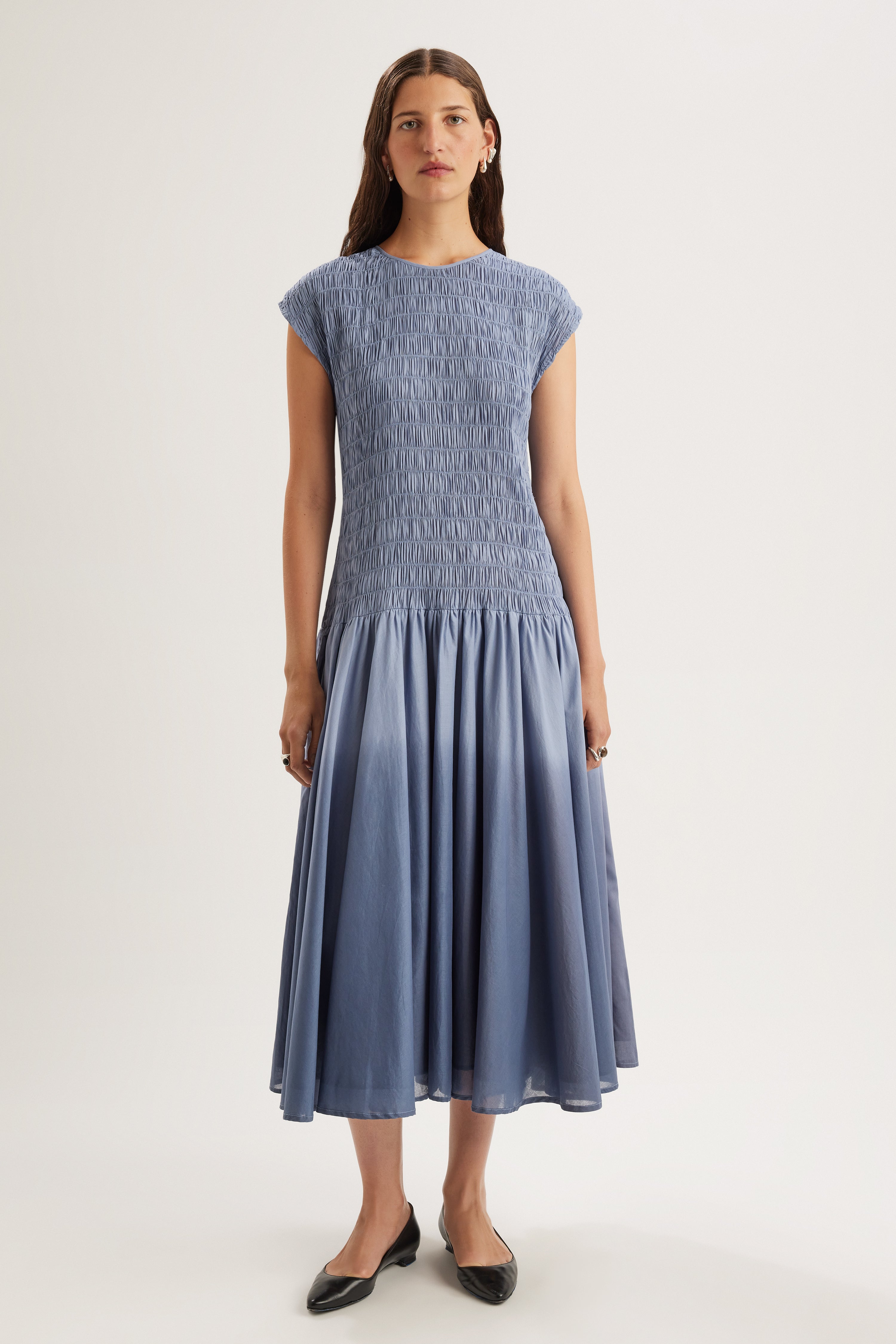 Stijl Dress in Steele Ombre