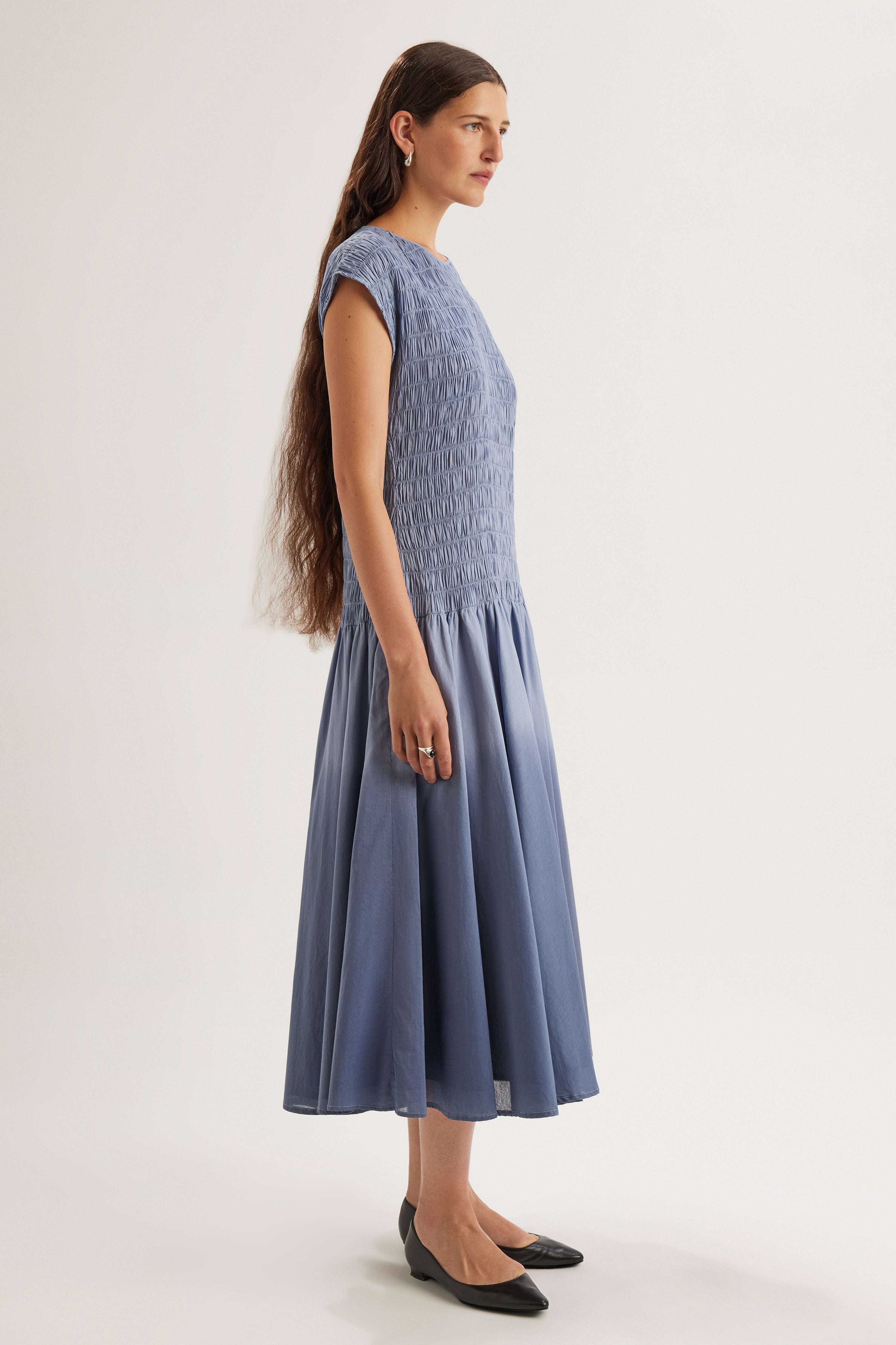 Stijl Dress in Steele Ombre