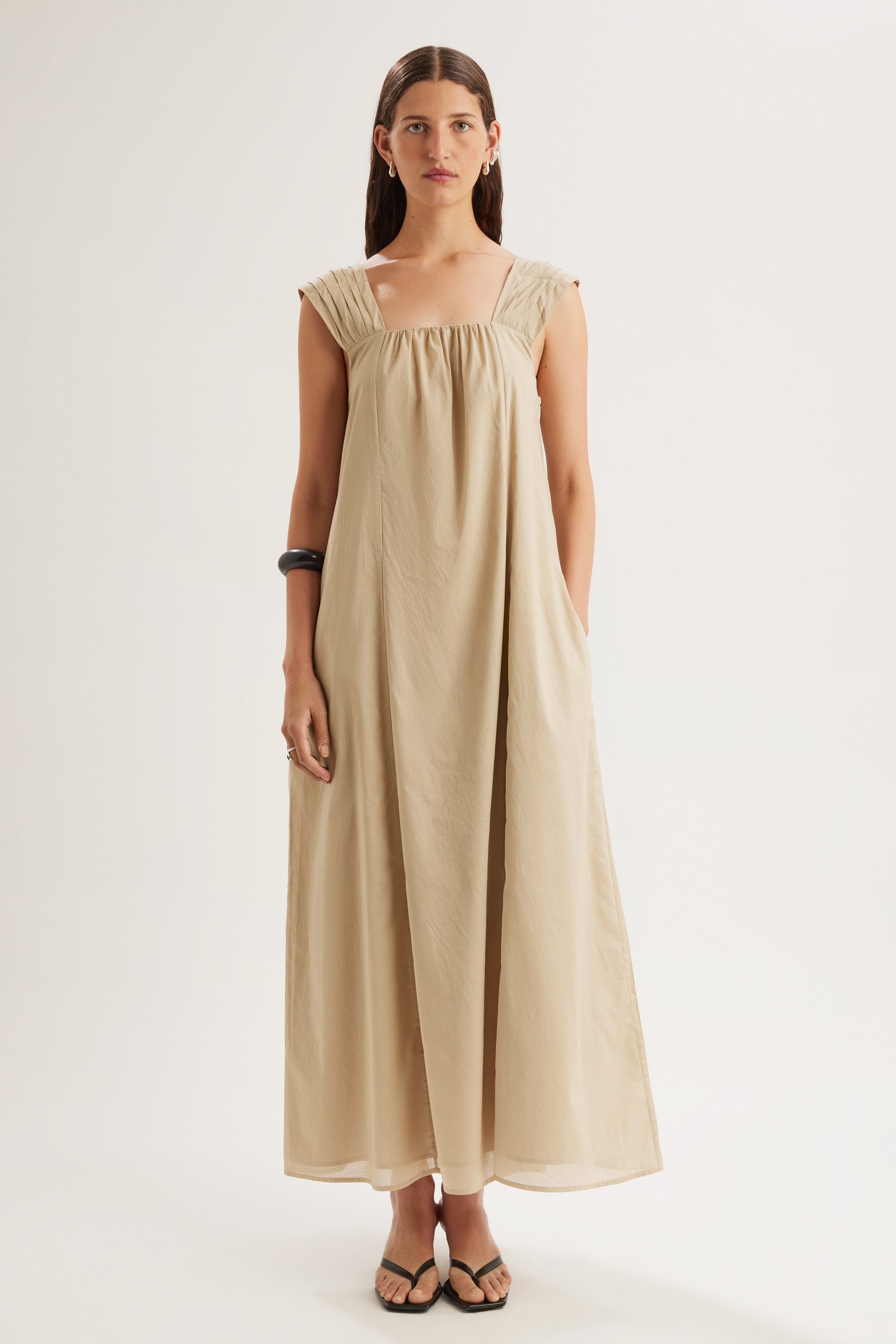 Rossetti Dress in Sable