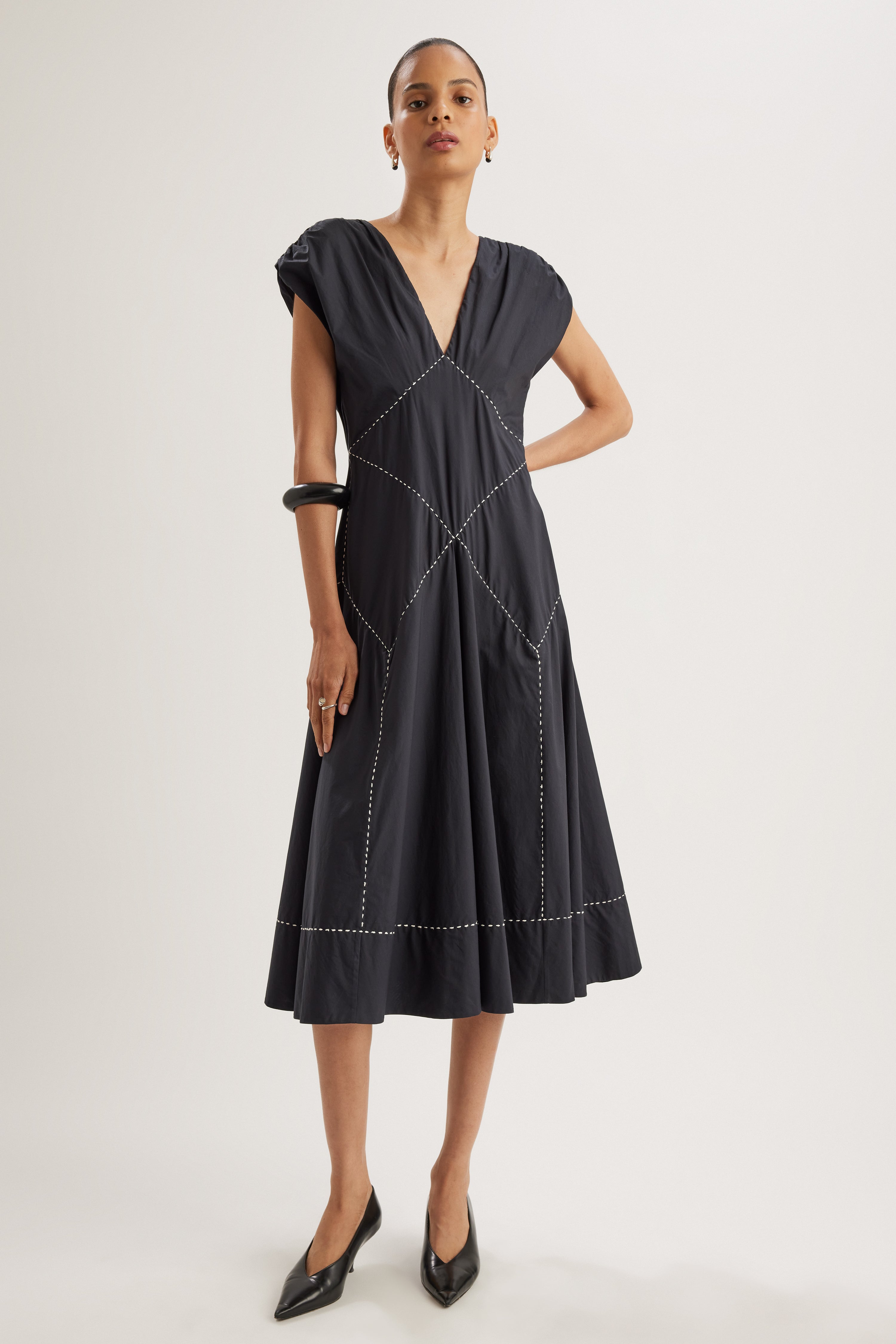 Skane Dress in Black