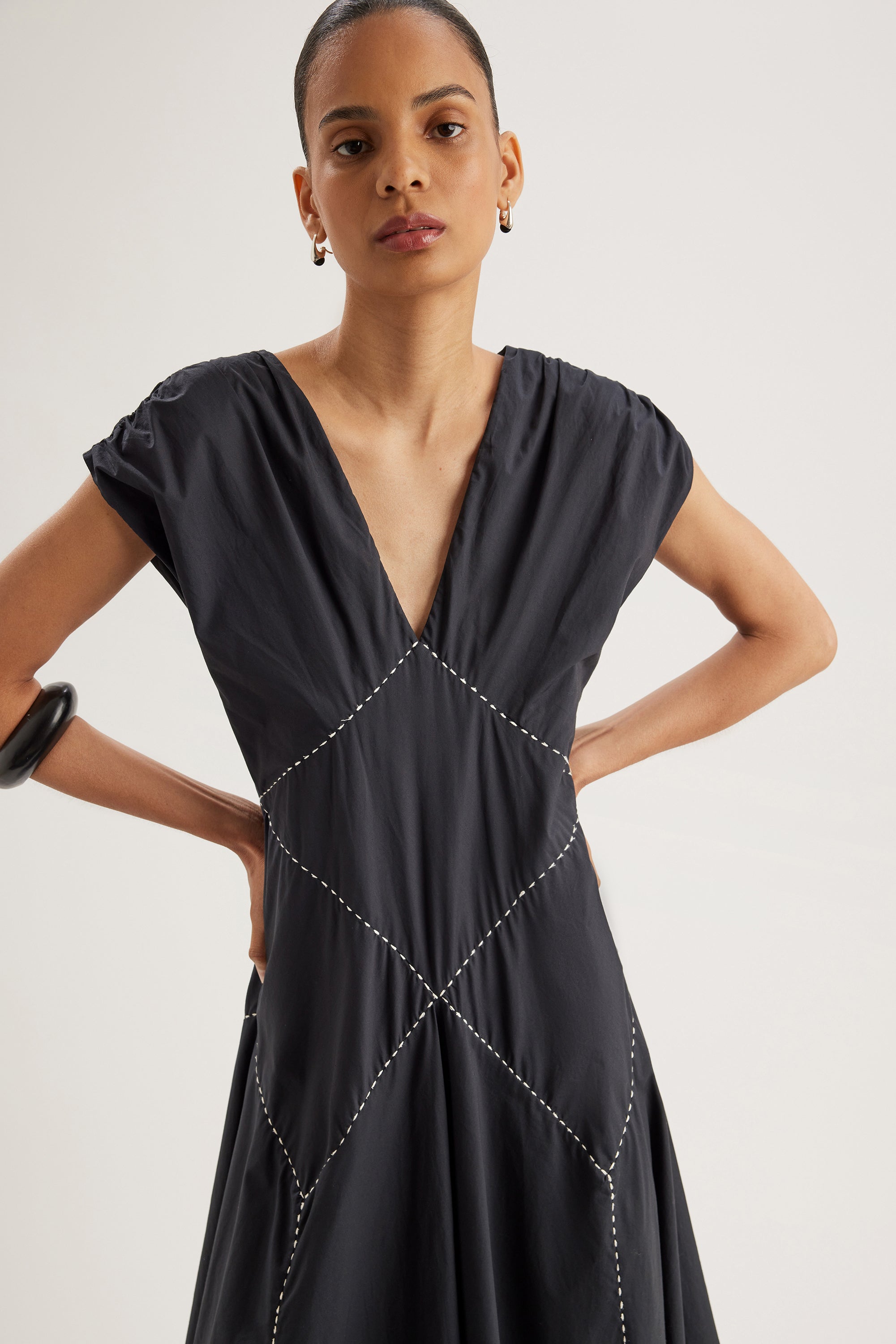 Skane Dress in Black
