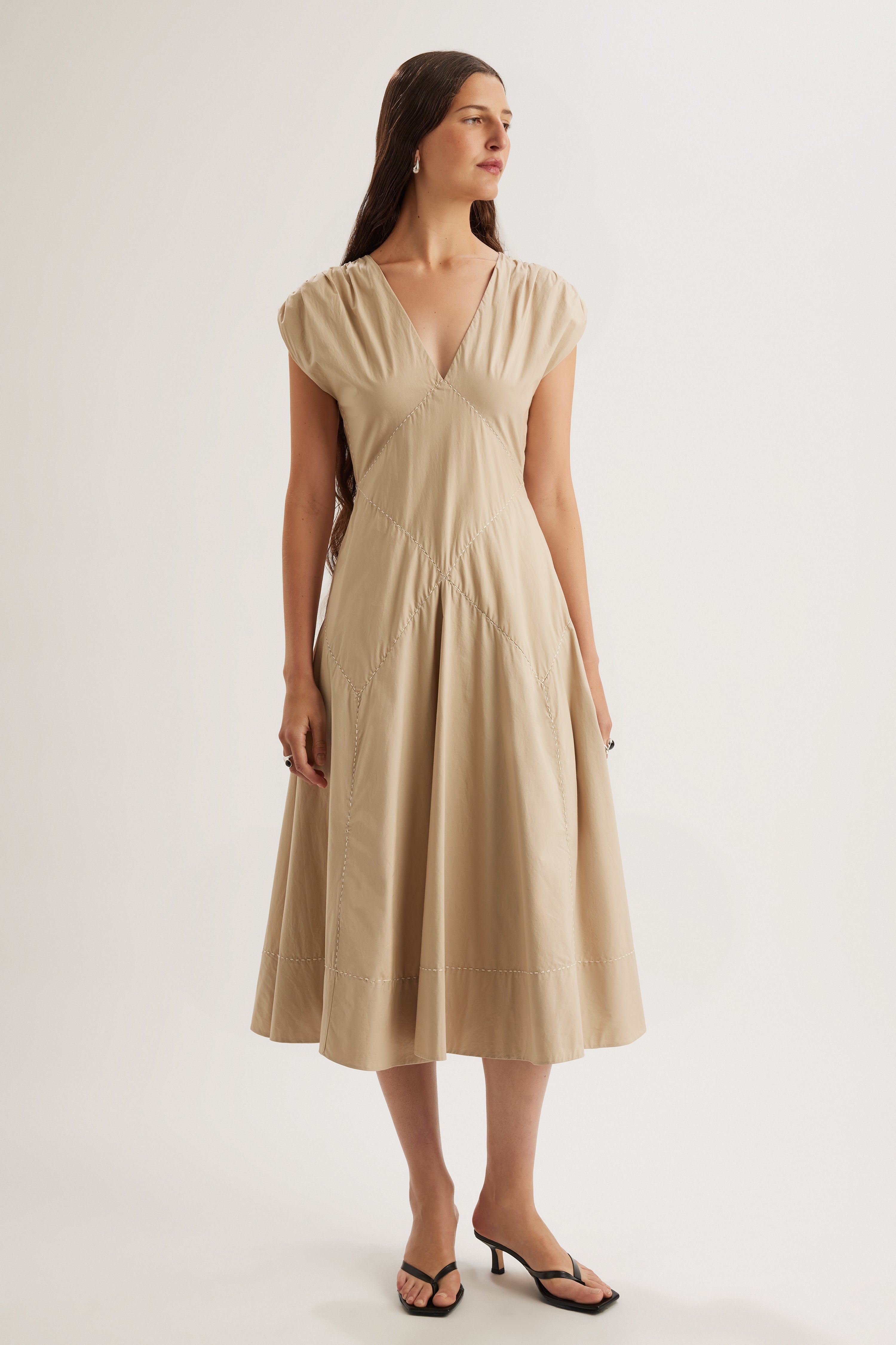 Skane Dress in Sable