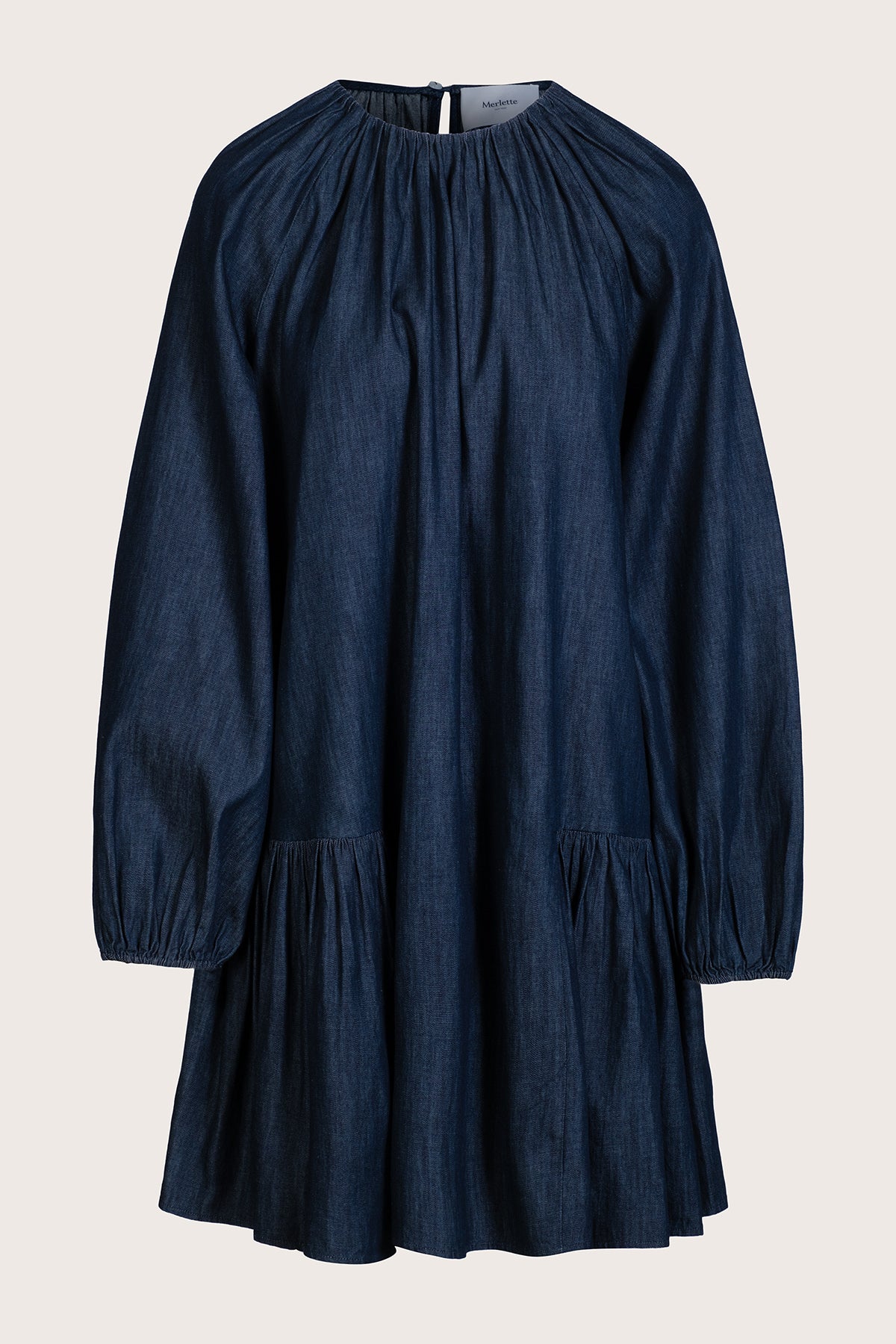 Seymour Dress in Dark Denim