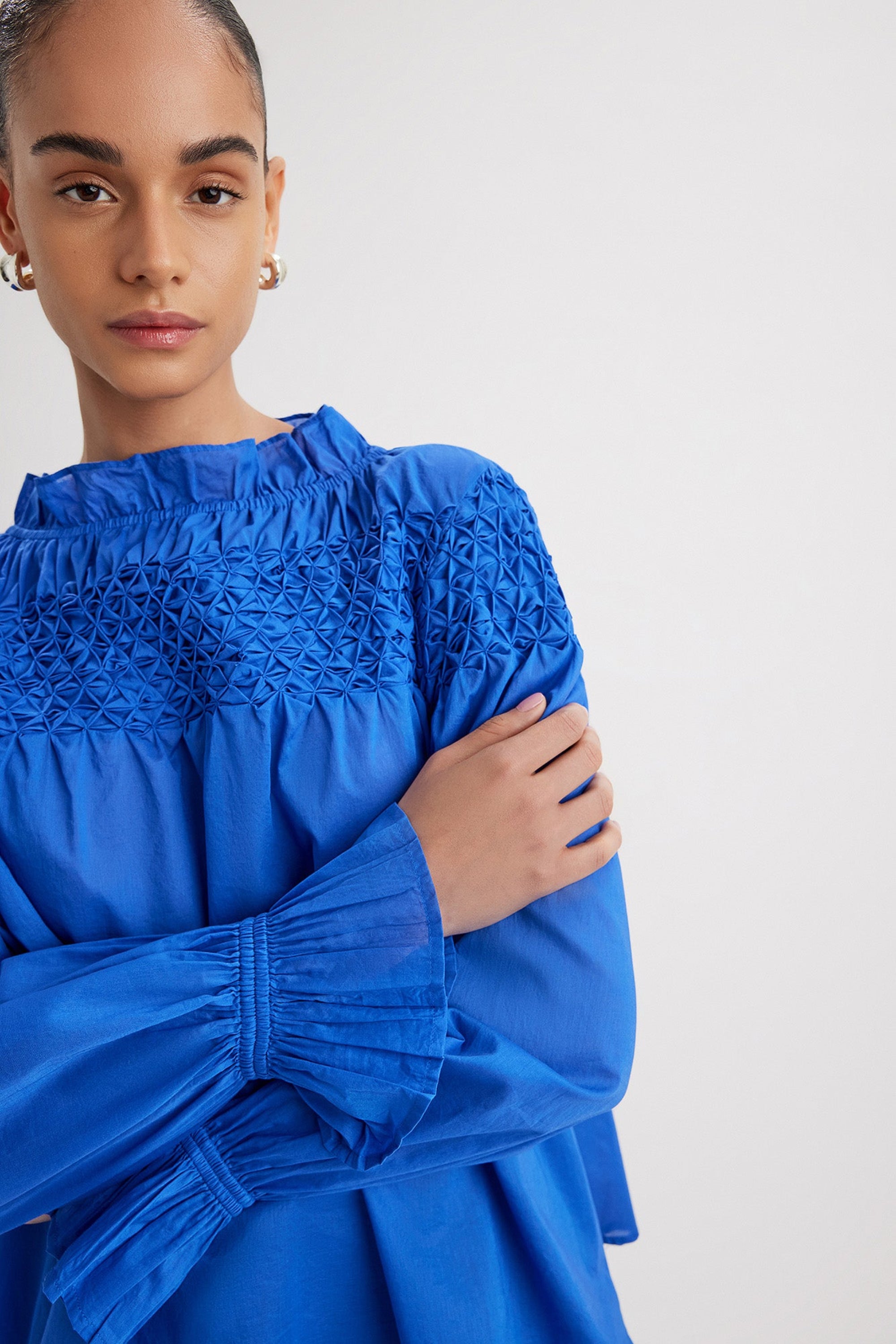 Majorelle Top in Ultramarine | Merlette