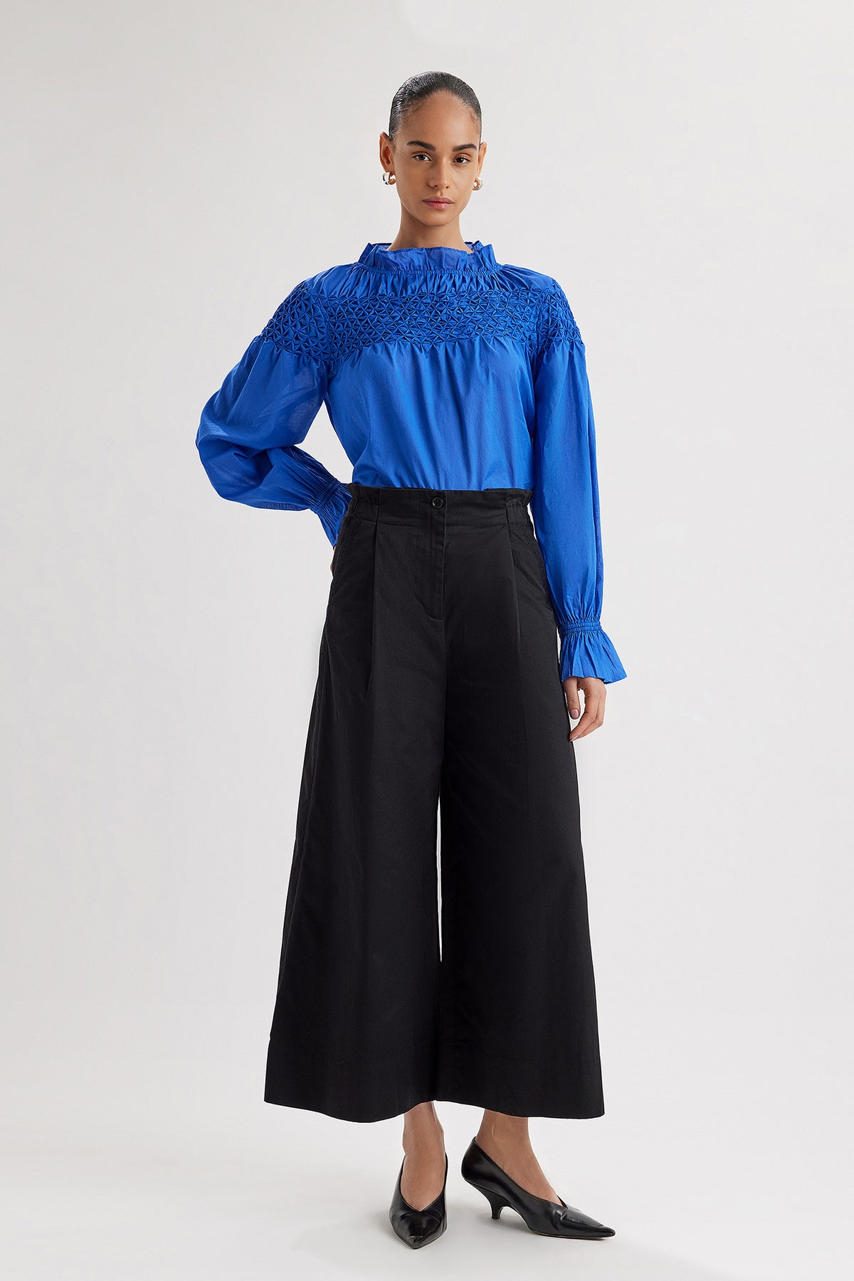 Majorelle Top in Ultramarine