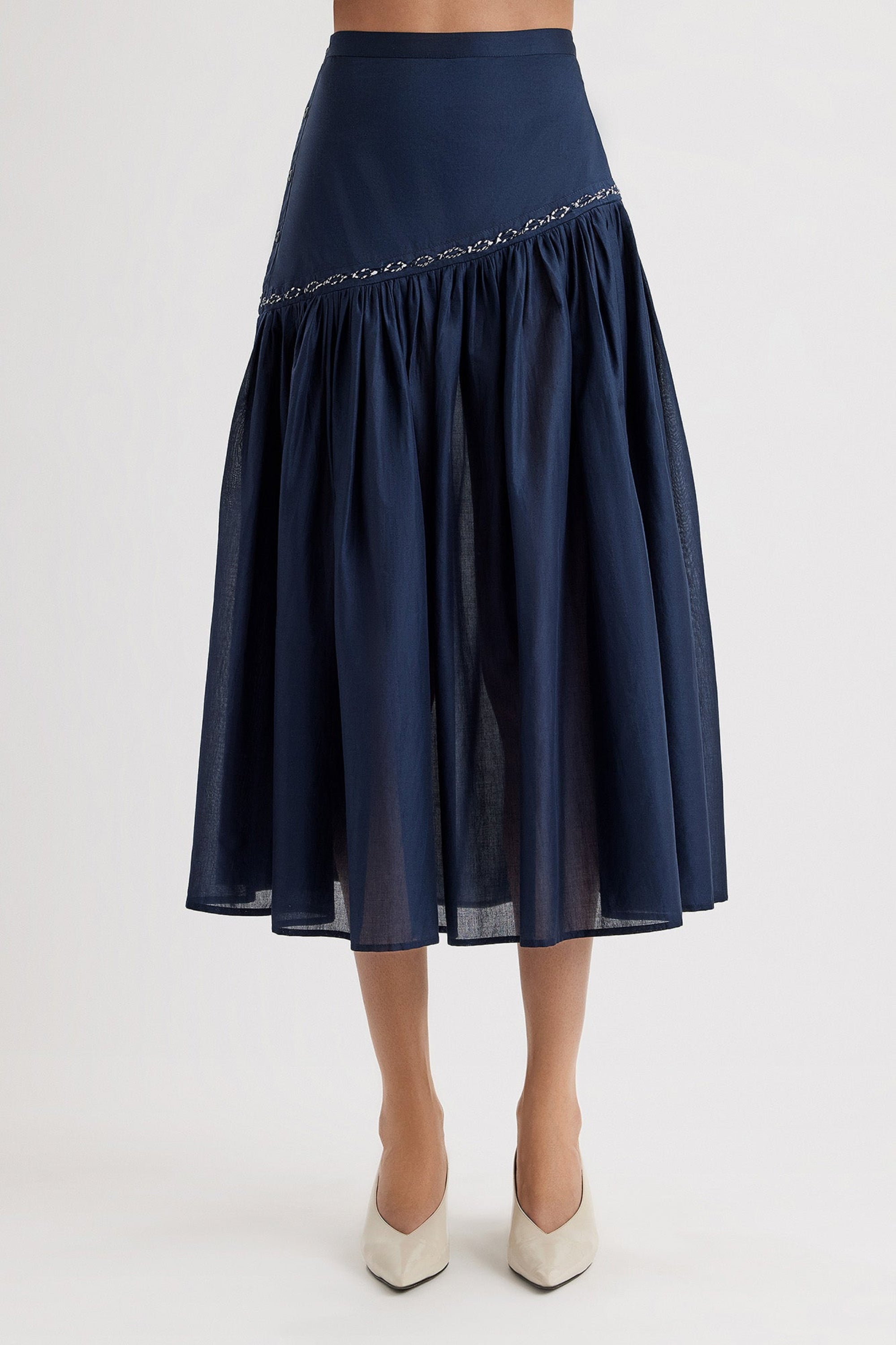 Elinga Skirt in Navy