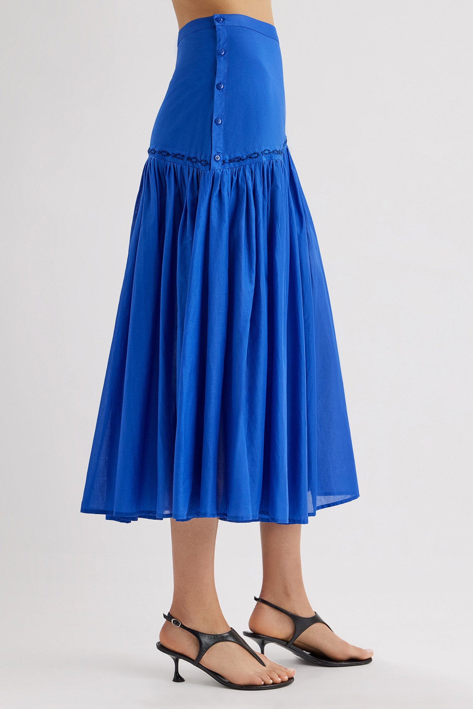 Elinga Skirt in Ultramarine
