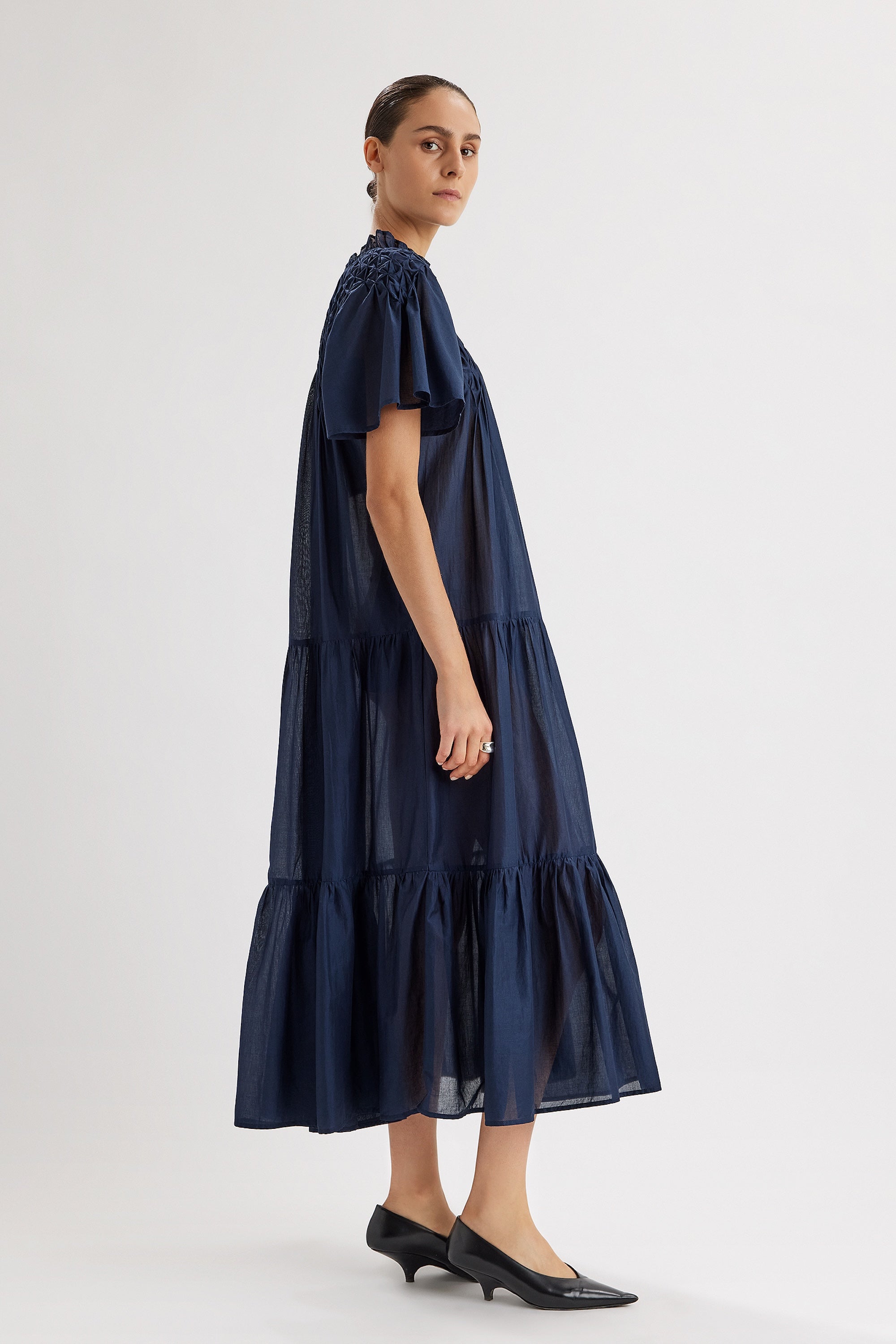 Bejart Dress in Navy