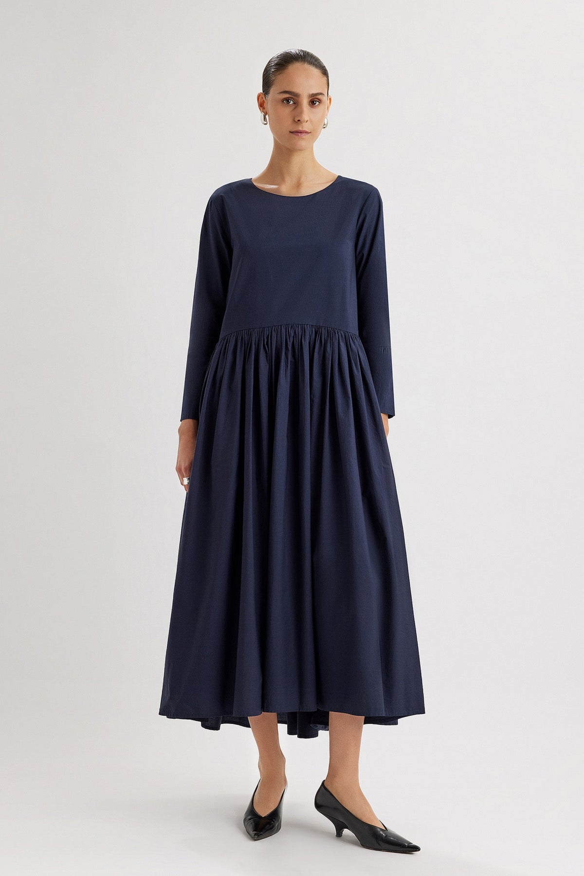 Chaouen Dress in Navy