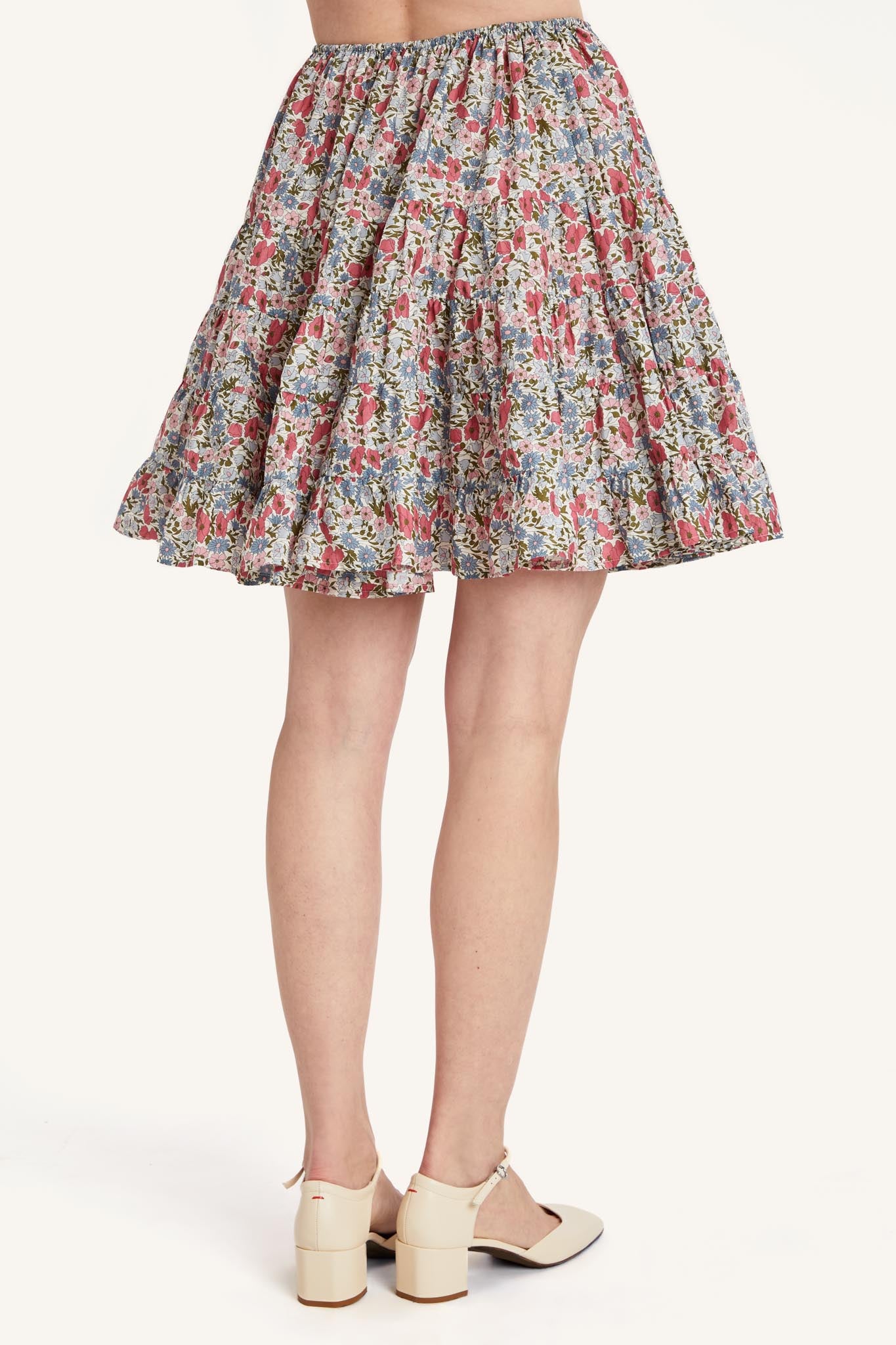 Hill Skirt in Liberty Pink Print