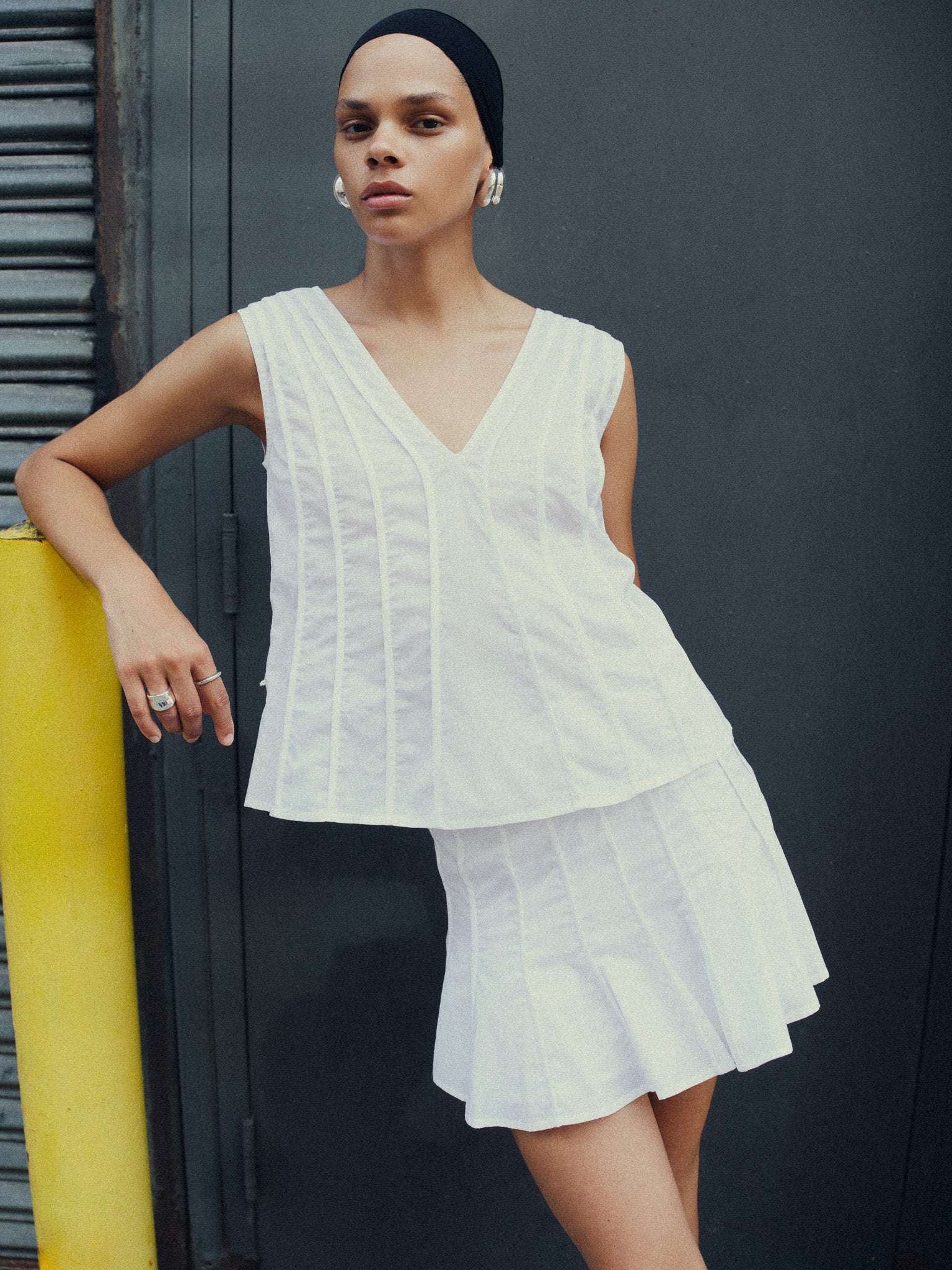 Sitaron Skirt in White