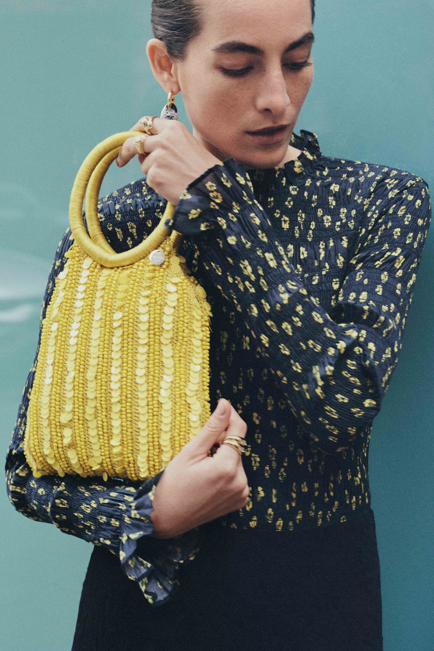 Essaouira Dress in Navy