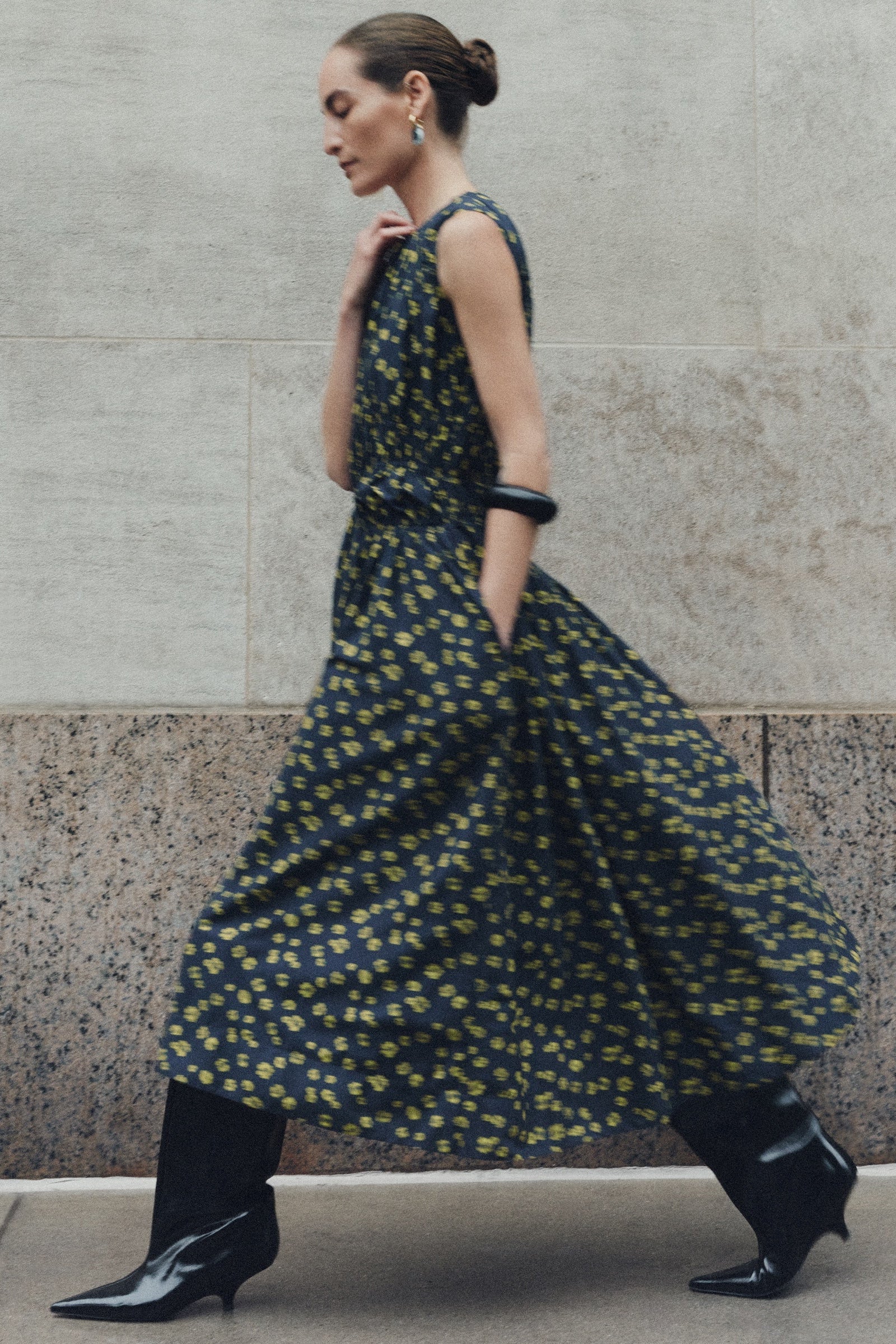 Merlette Soliman Tiered Dress in Black