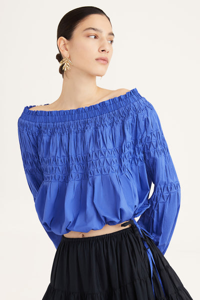 Abbot Top in Berber Blue