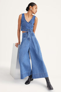 Dallas Pant in Denim