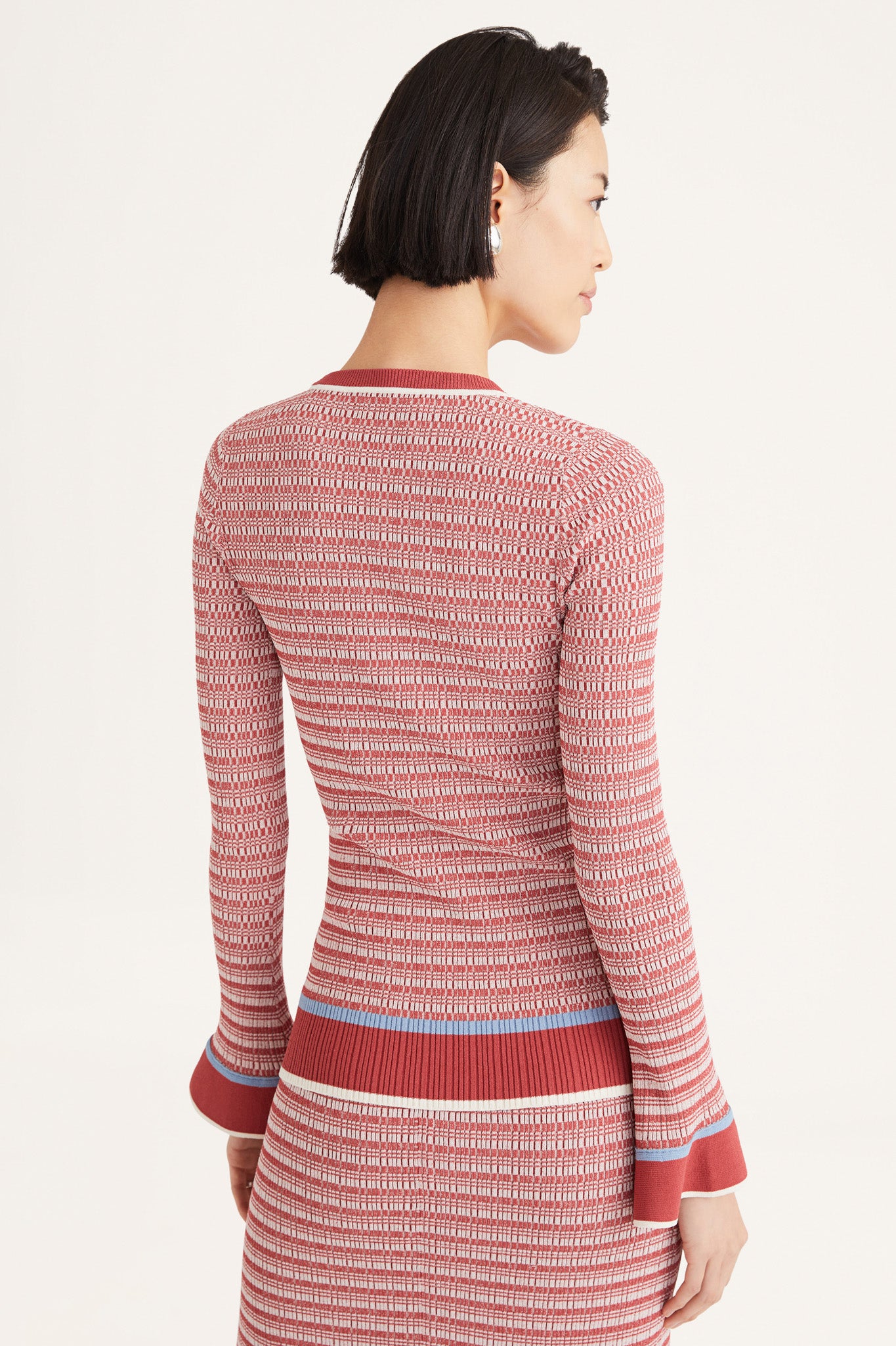 Judd Sweater in Terracotta Multi