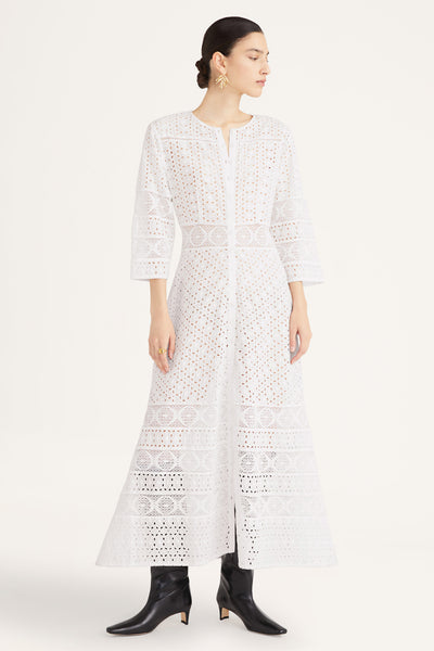 Jules Dress in White