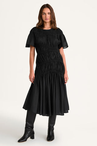 Shop Merlette Seraphine Dress In Black