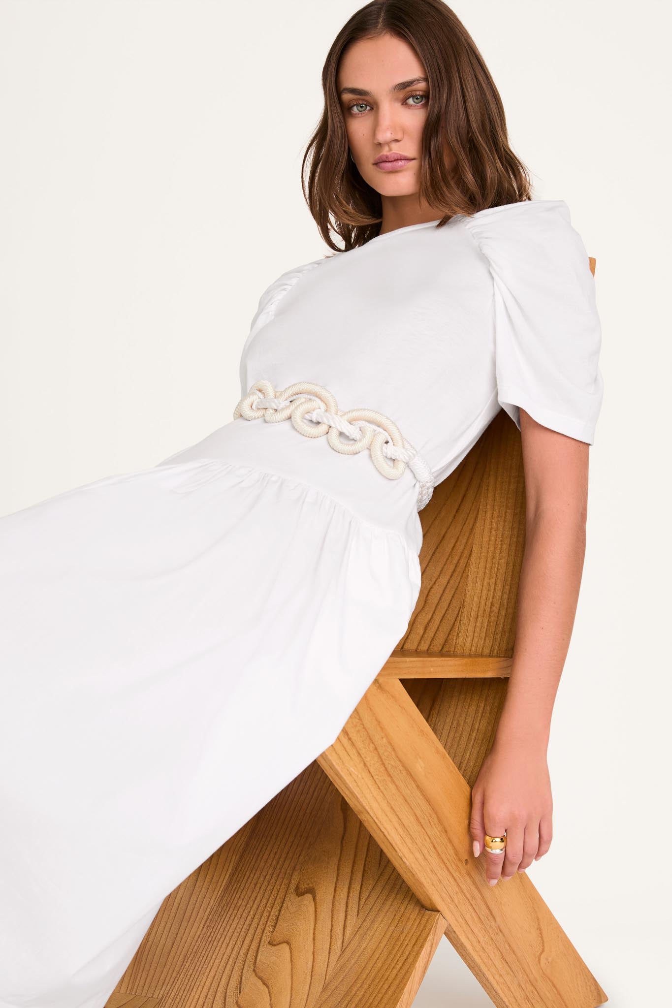 Arcane Dress in White