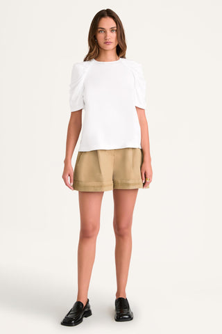 Merlette Ember Top In White In White
