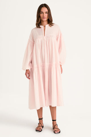 Shop Merlette Elysium Dress In Blush