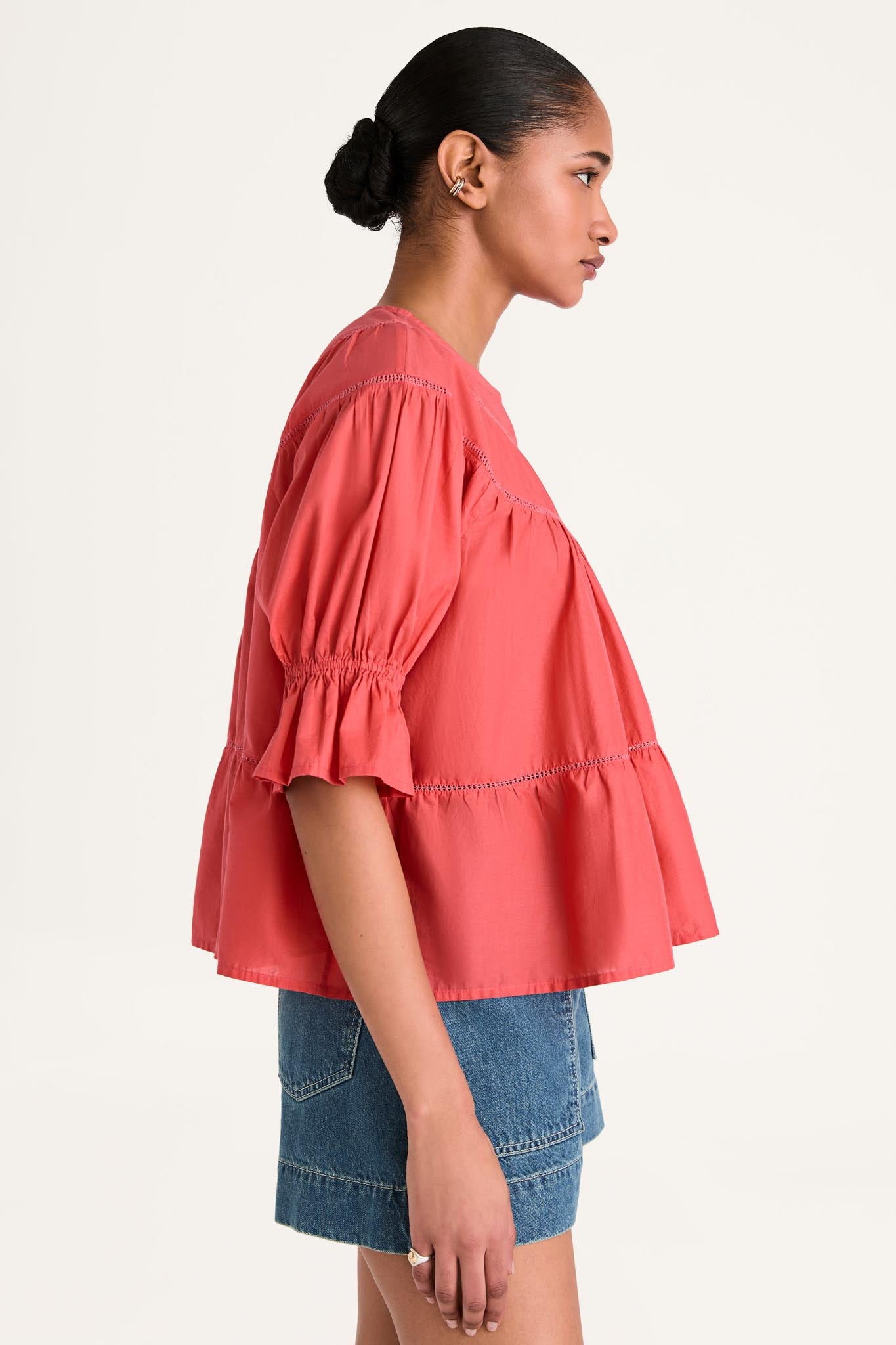 Sol Top in Geranium – Merlette