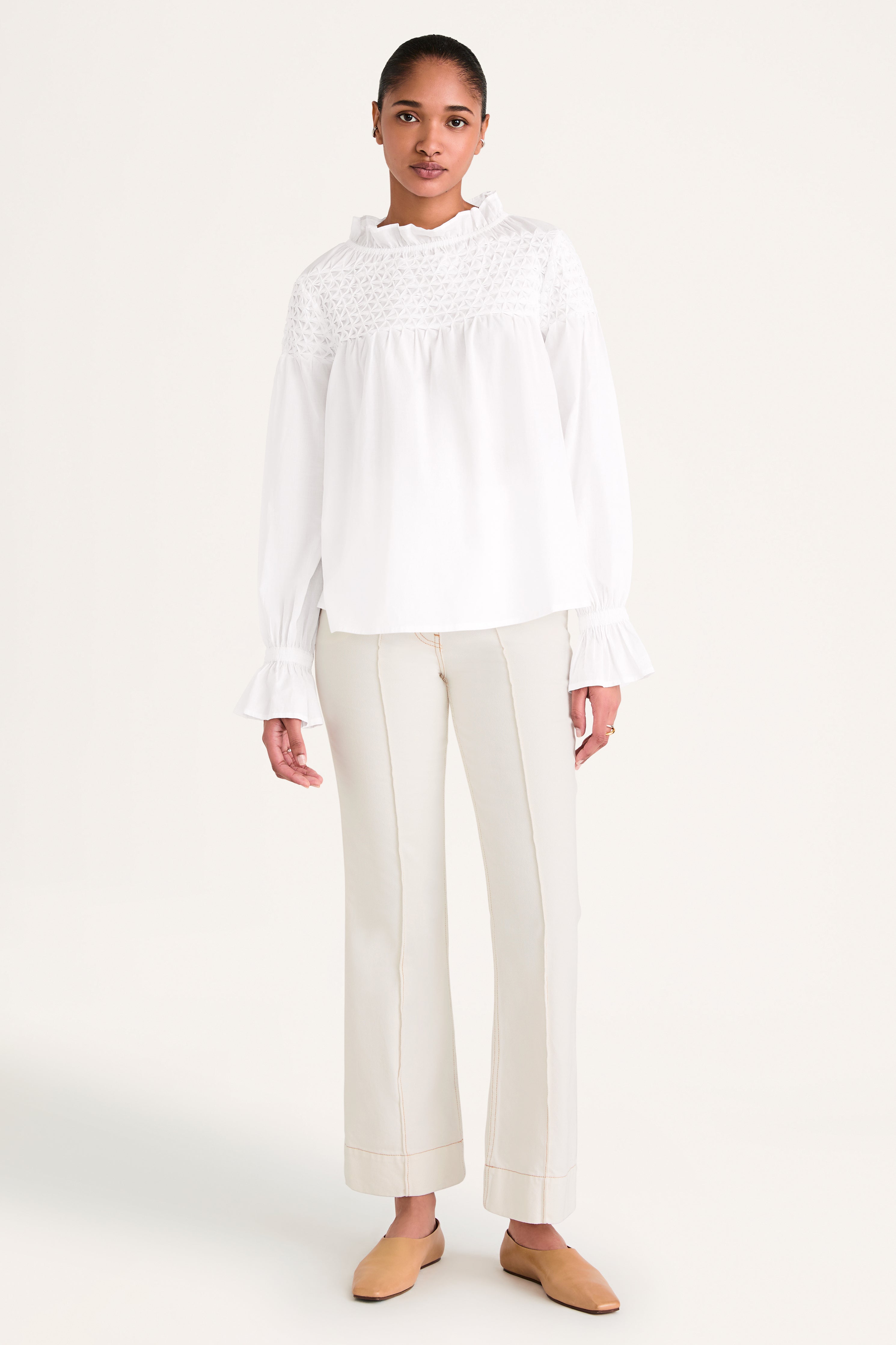 Majorelle Top in White