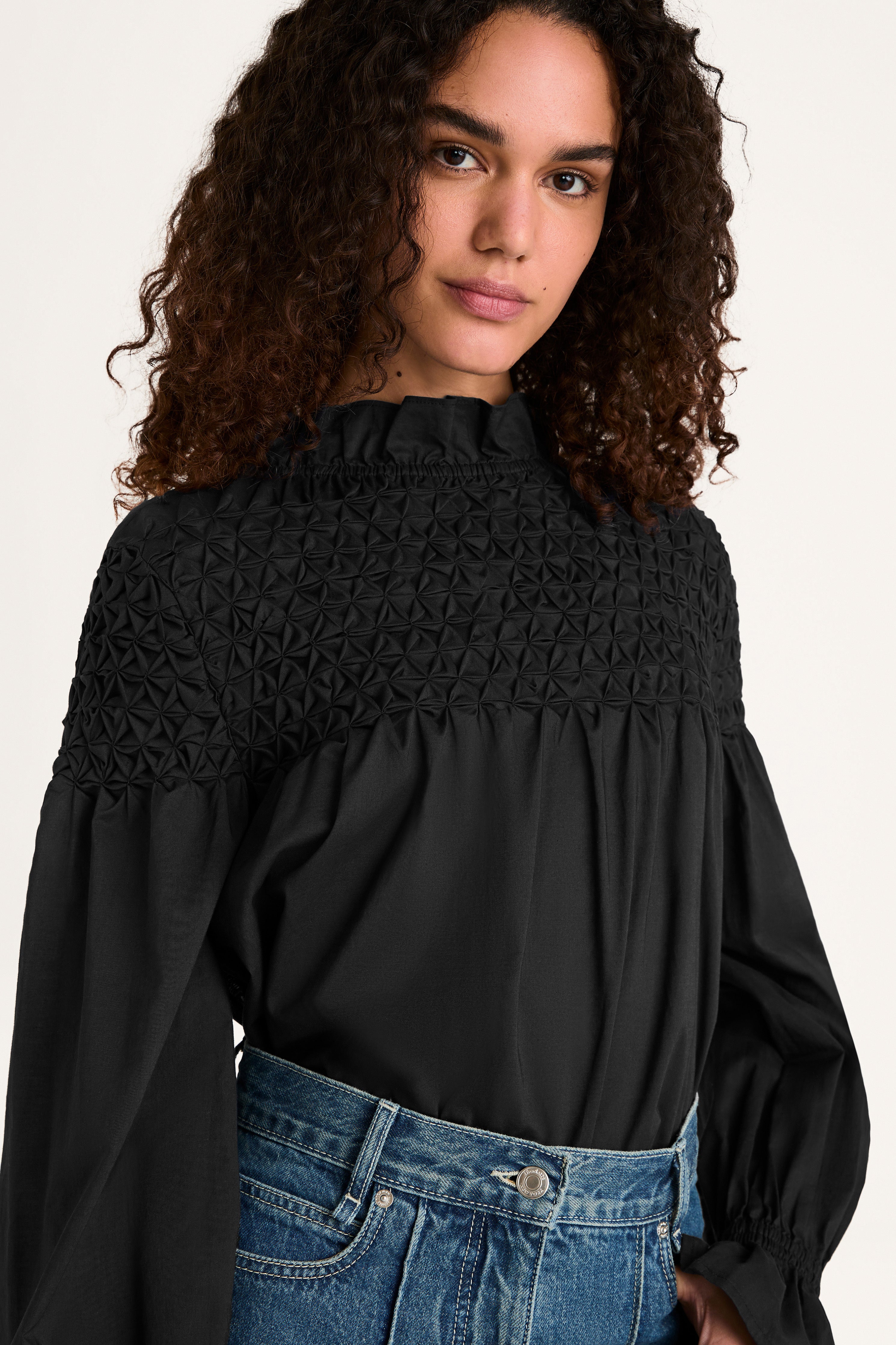 Majorelle Top in Black