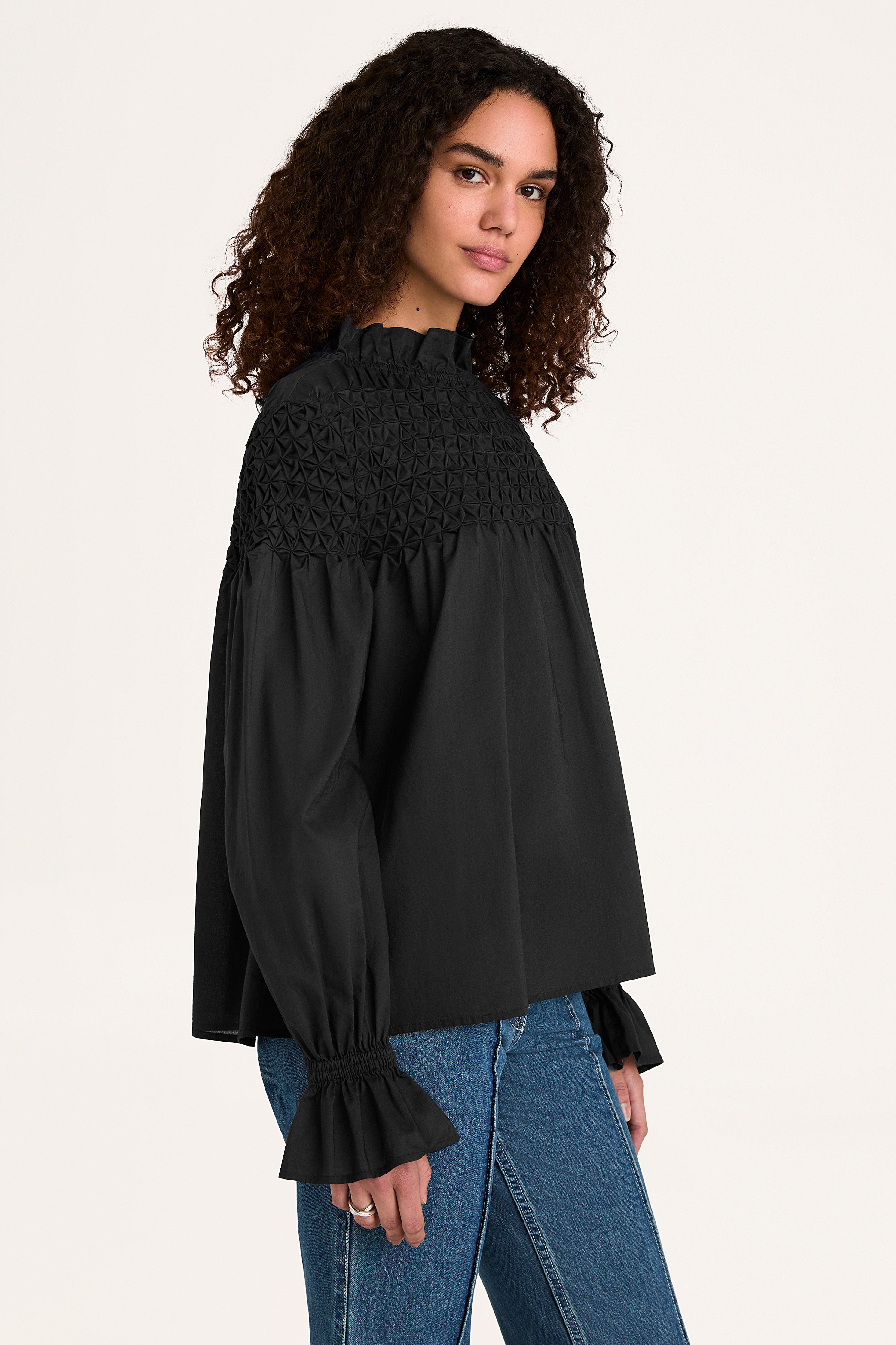 Majorelle Top in Black