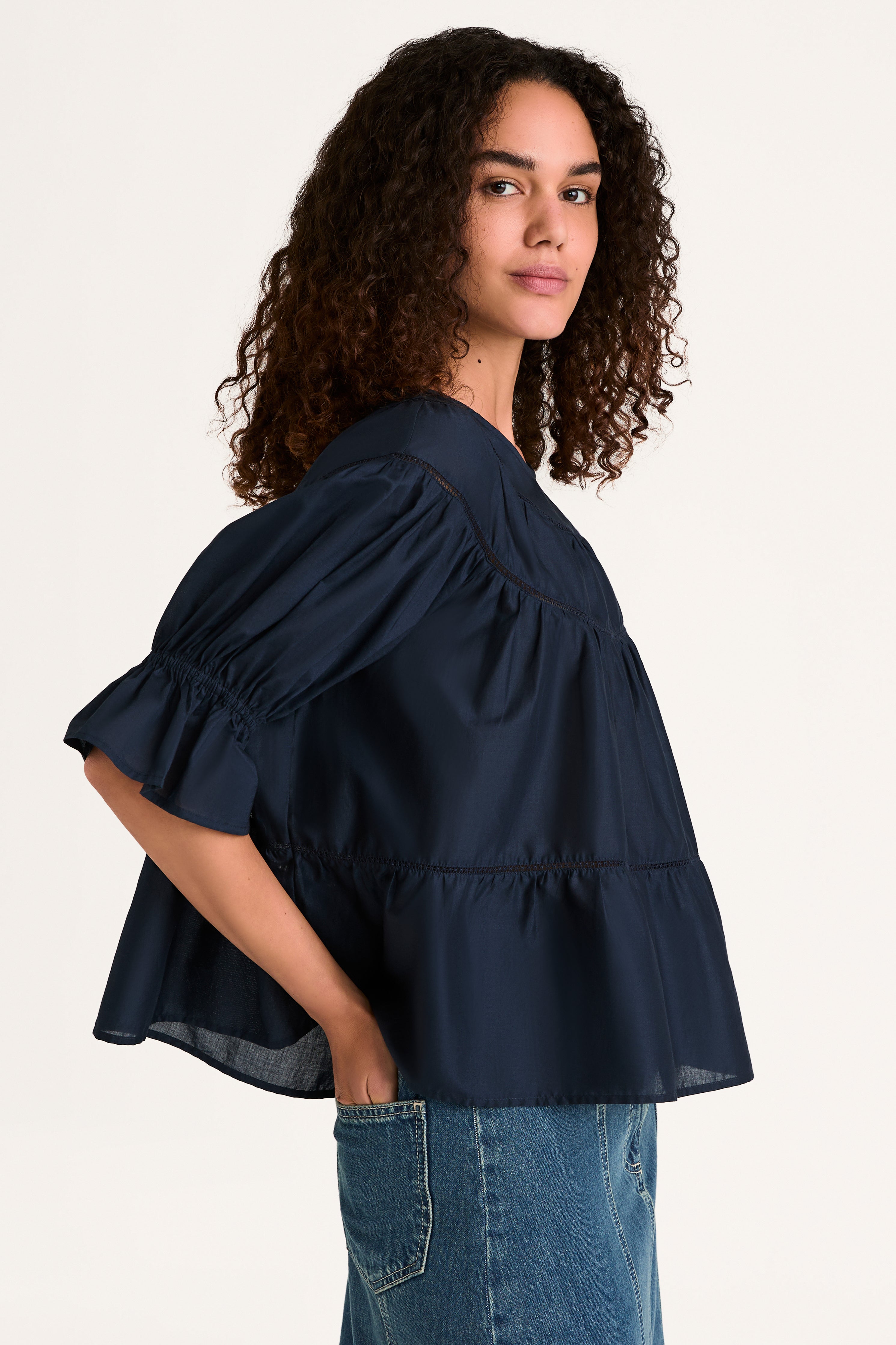 Sol Top in Navy