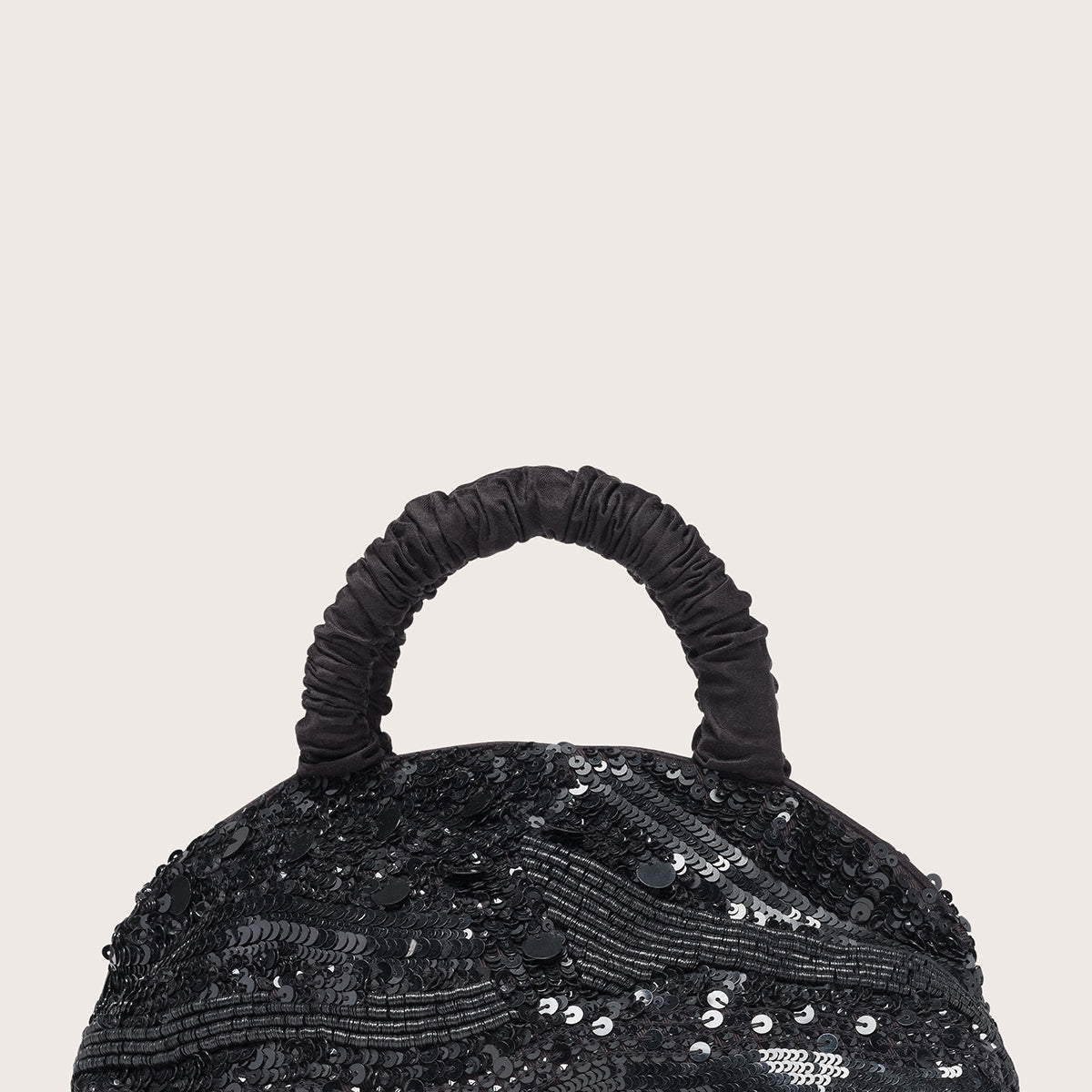 Lune Mini Emb in Black