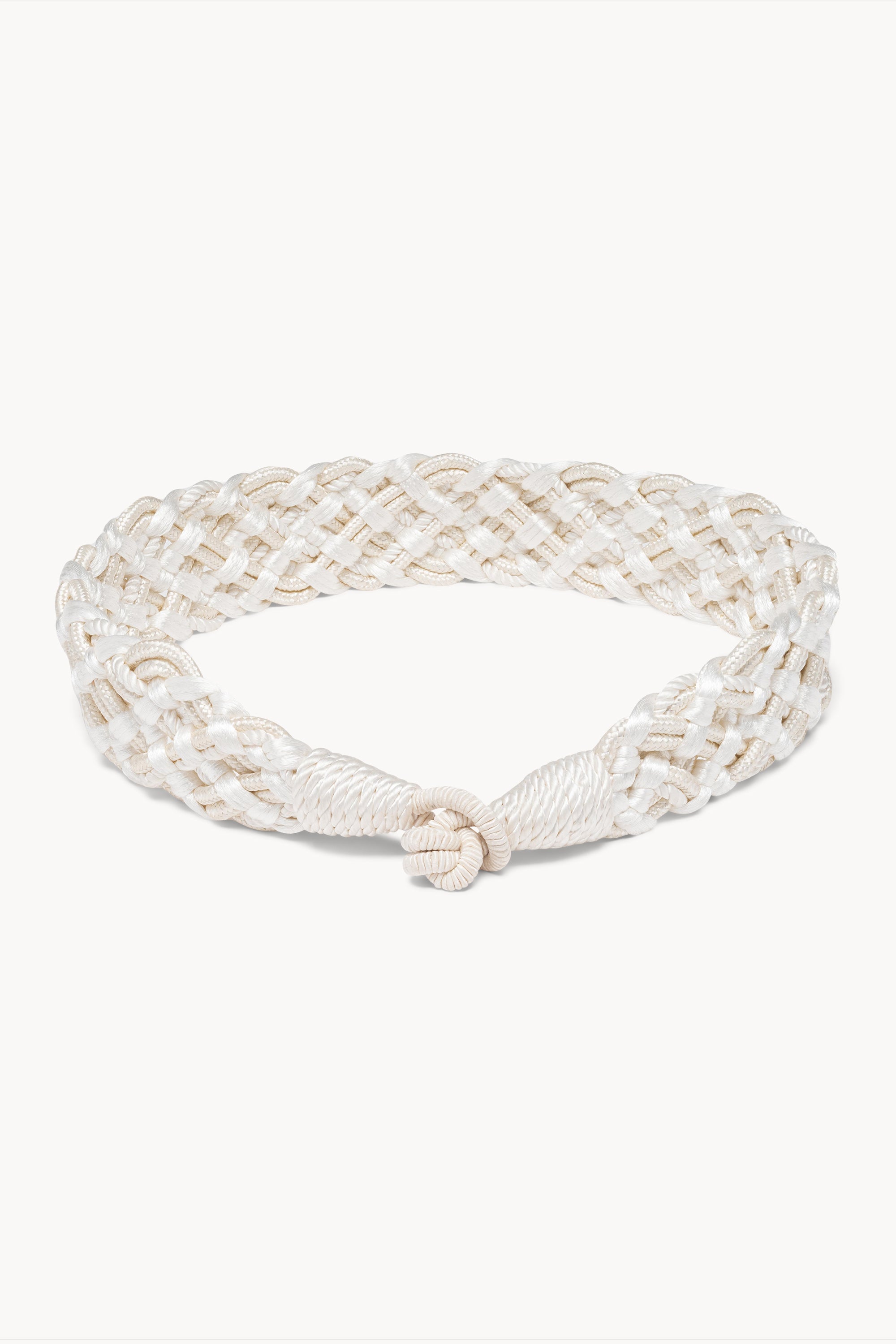 Natura Belt in White Ivory