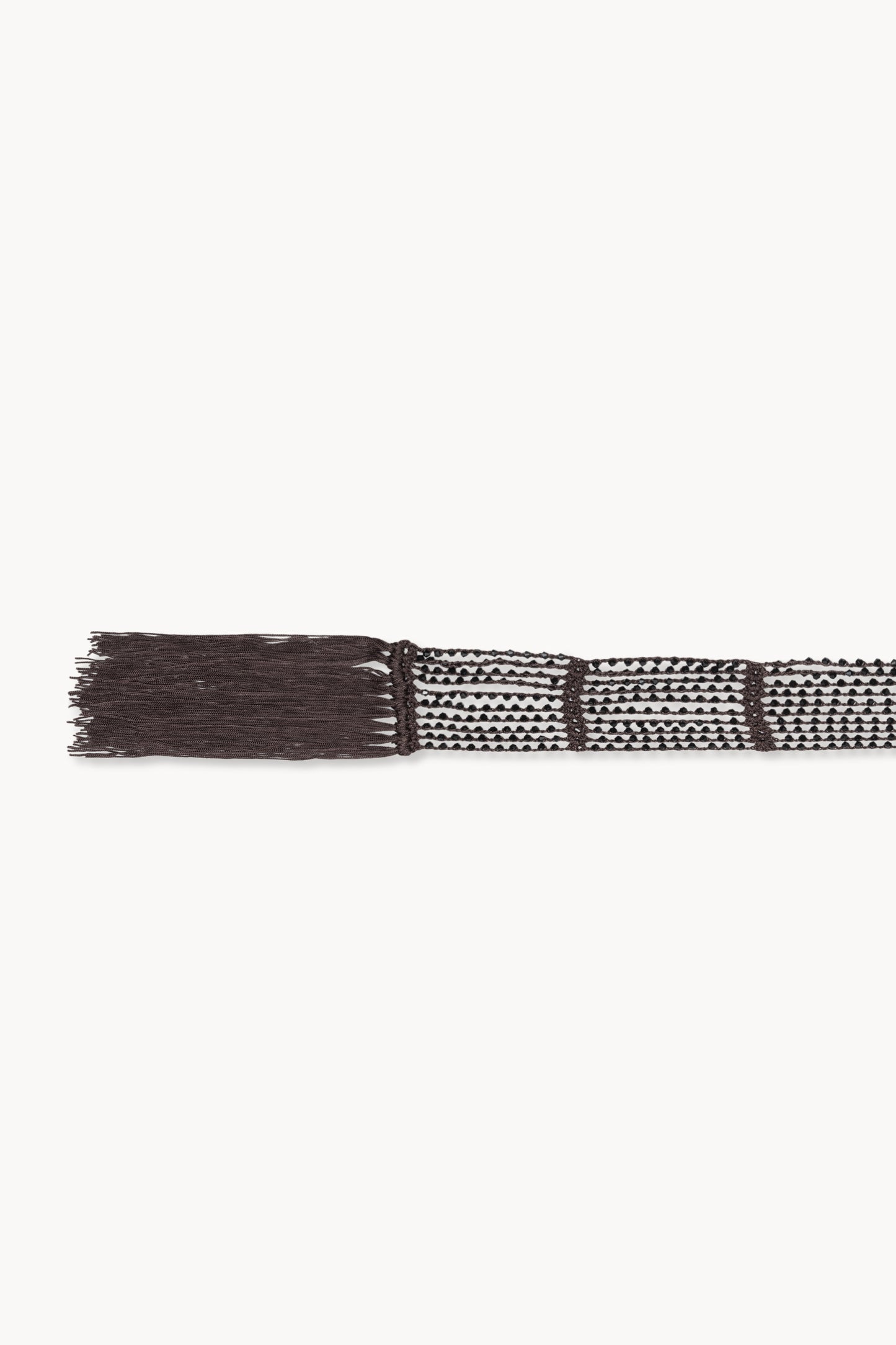 Vesper Belt in Ash Black Bead