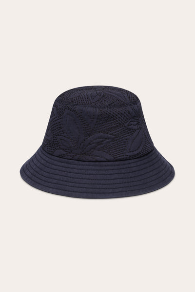 Marbella Hat in Navy