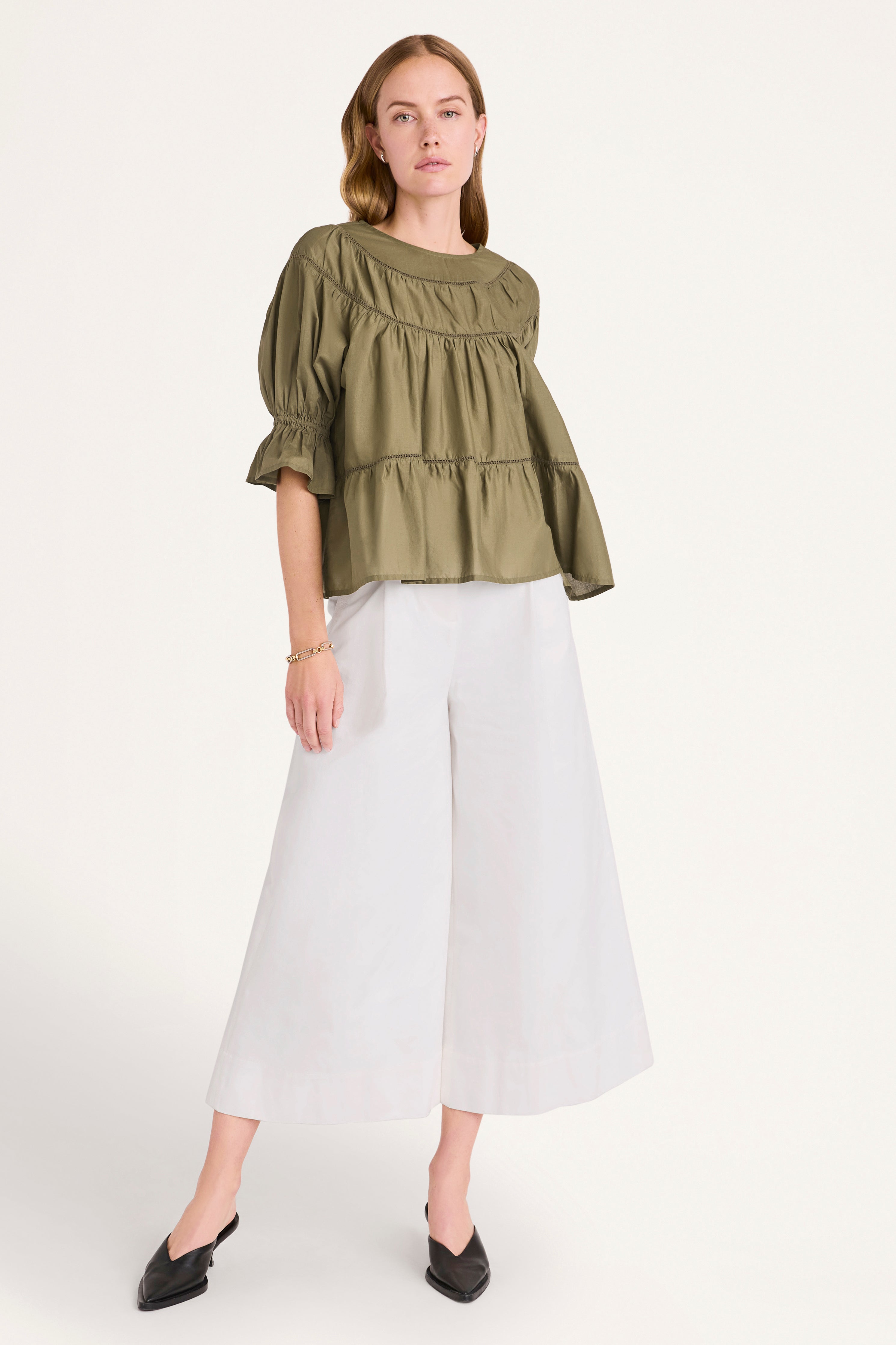 Sol Top in Khaki